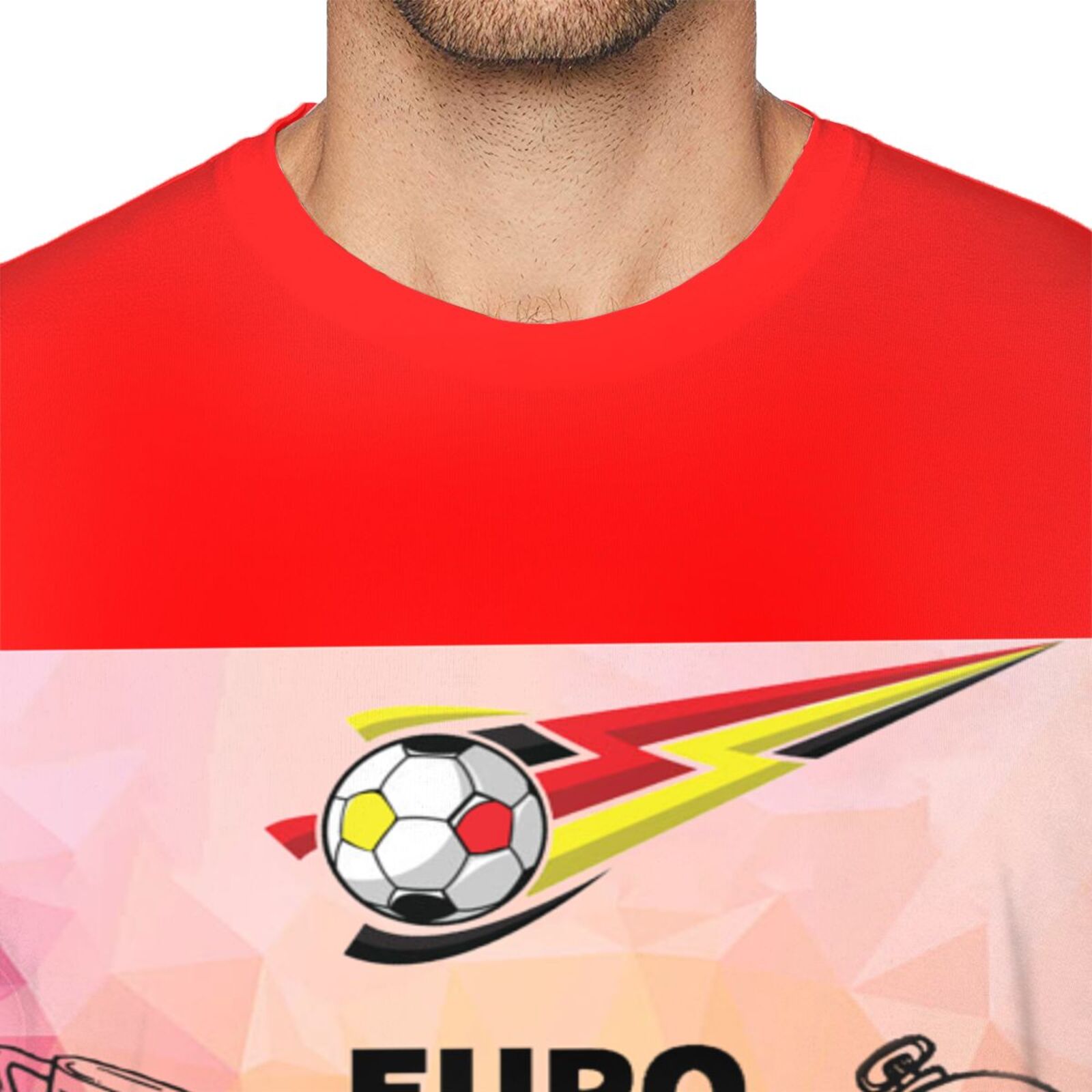 Men's Germany EURO 2024 Basic Short Sleeve T-Shirt BST1771