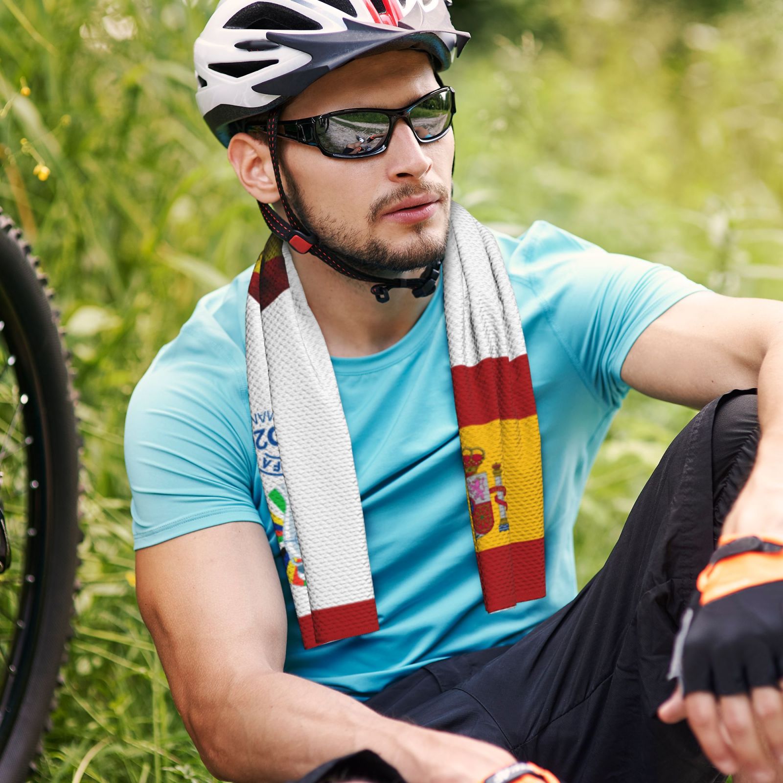 Spain EURO 2024 Cold Exercise Towel CET1742