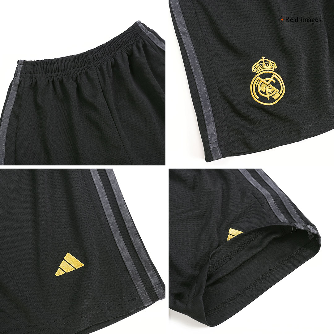 Kid's Real Madrid Third Jersey+Shorts 23/24
