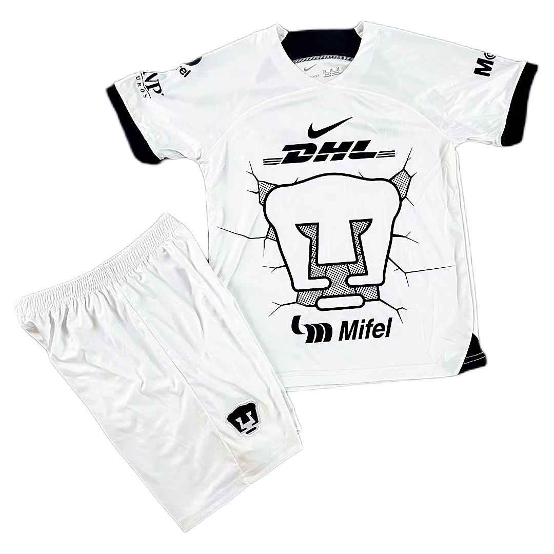 Kid's Pumas Home Jersey+Shorts 23/24