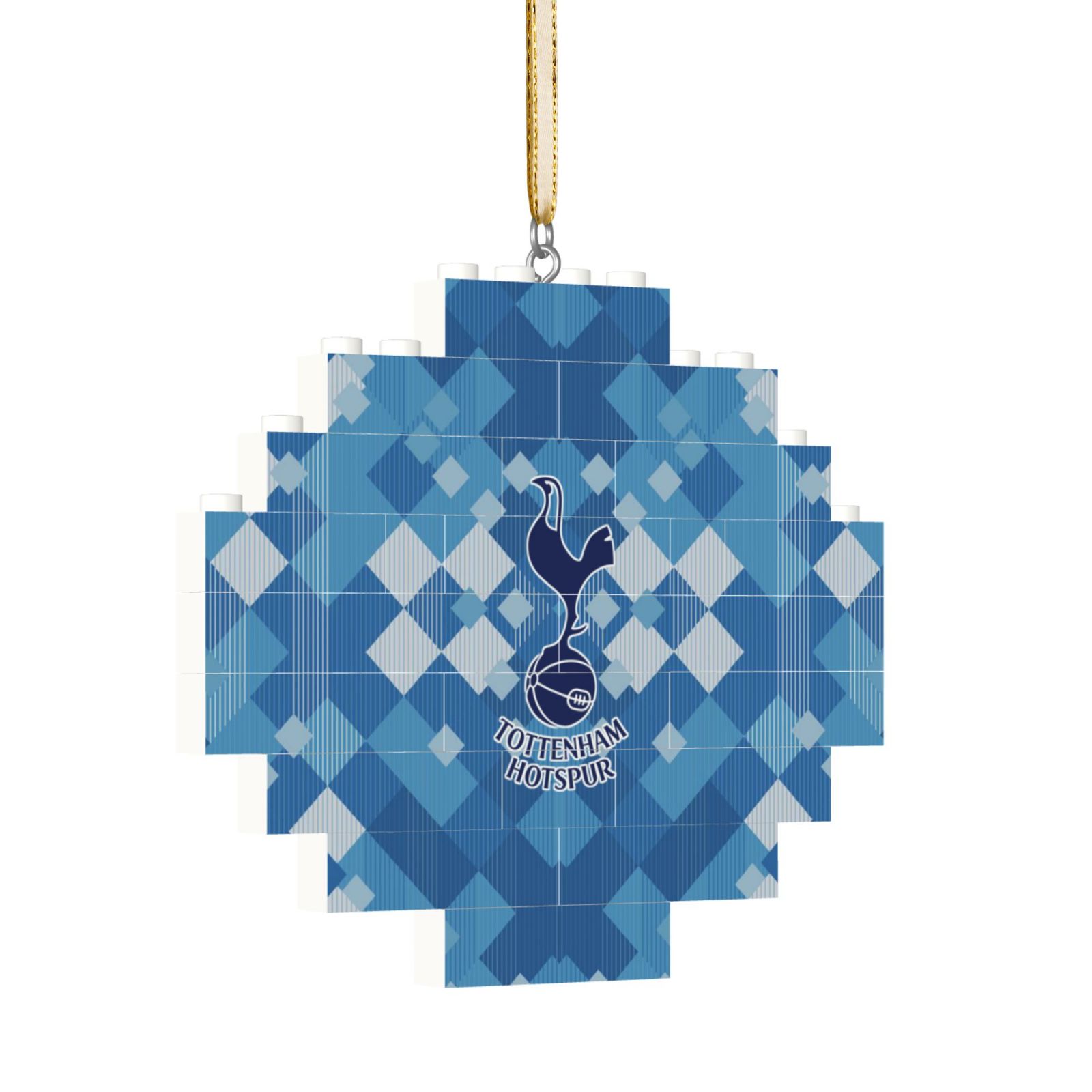 Tottenham Hotspur Building Block Puzzle Ornament BBP1992