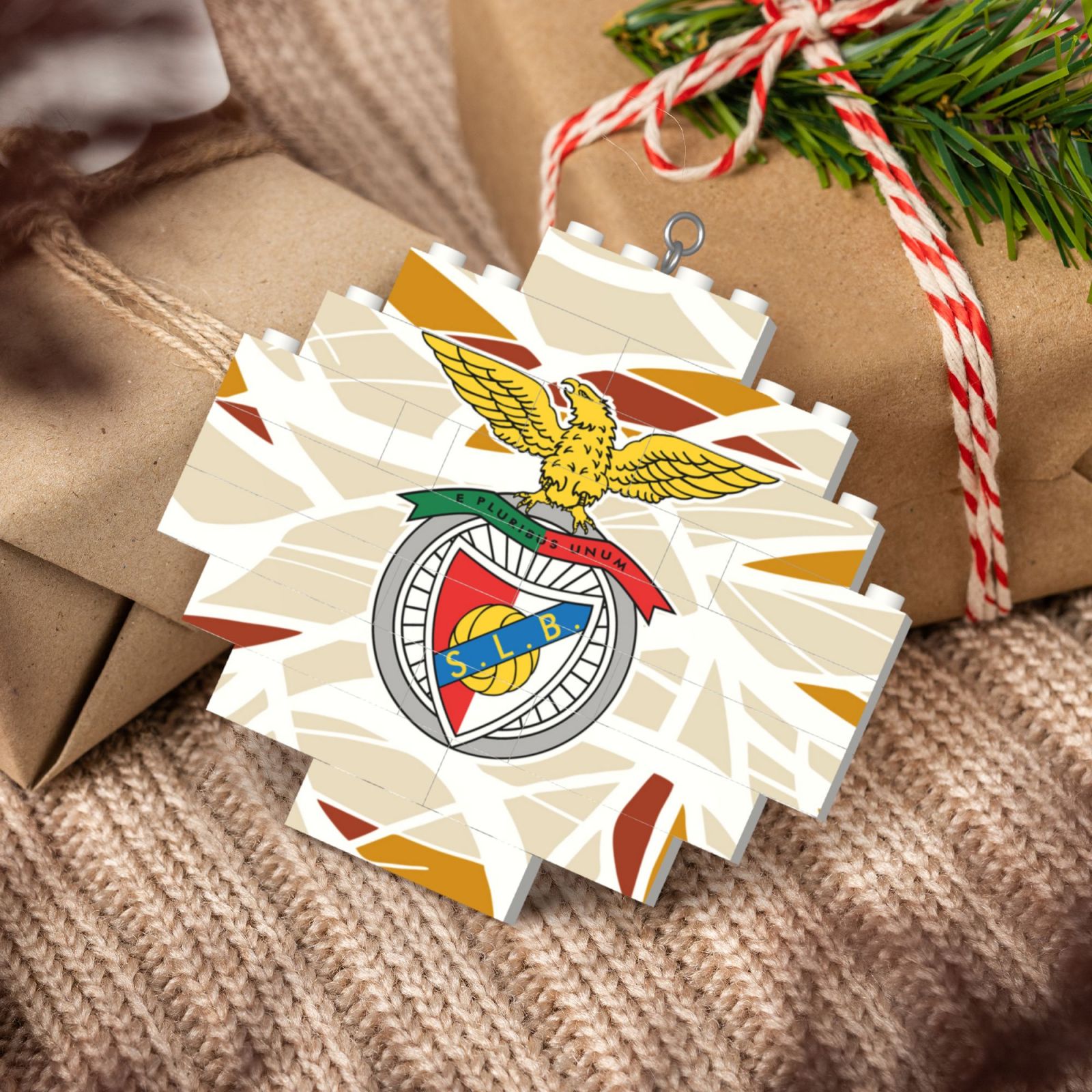 Benfica Building Block Puzzle Ornament BBP2109