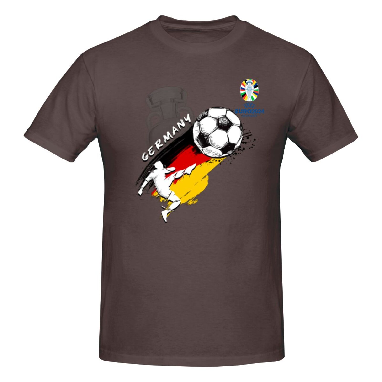Men's Germany EURO 2024 Basic Short Sleeve T-Shirt BST1679