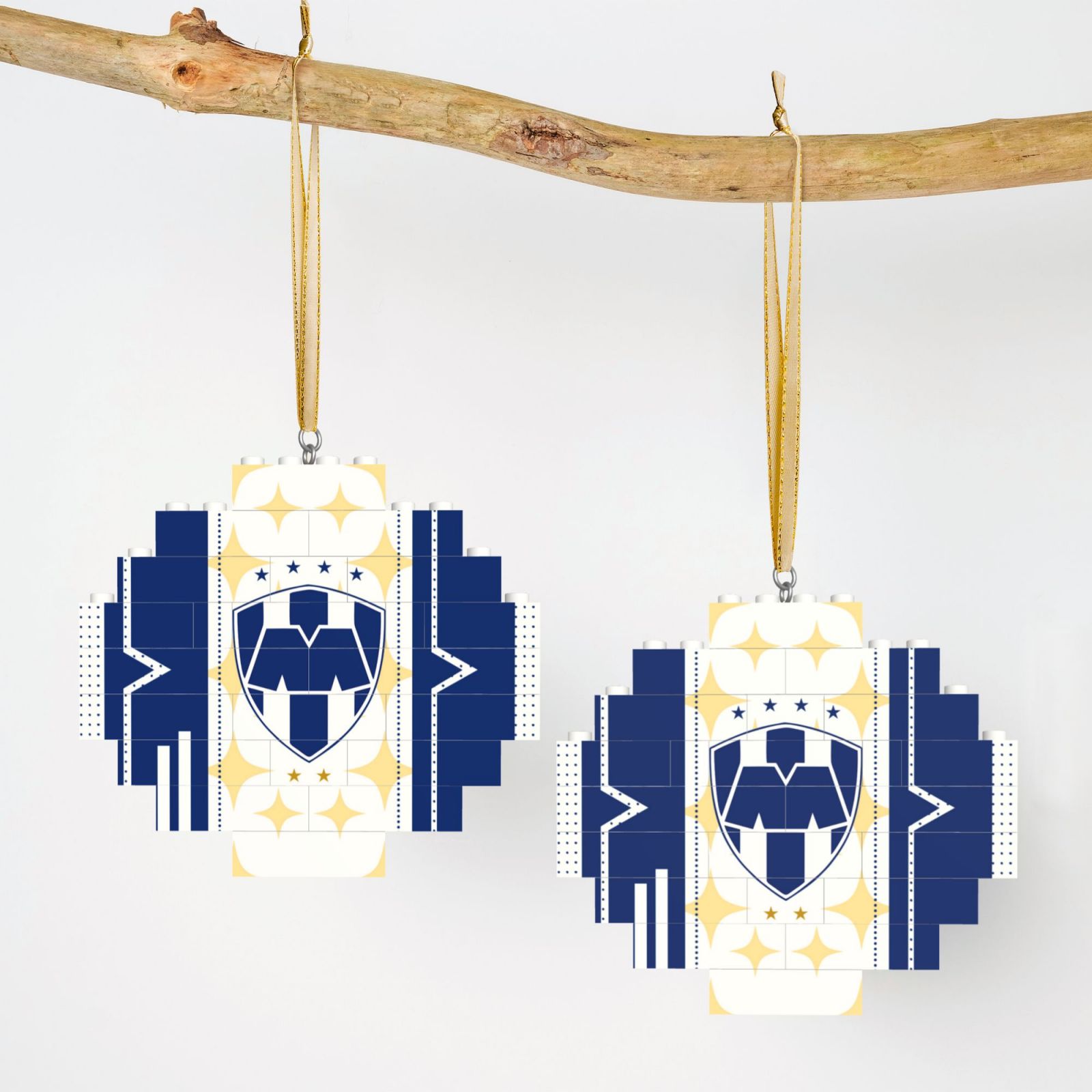 Monterrey Building Block Puzzle Ornament BBP2168