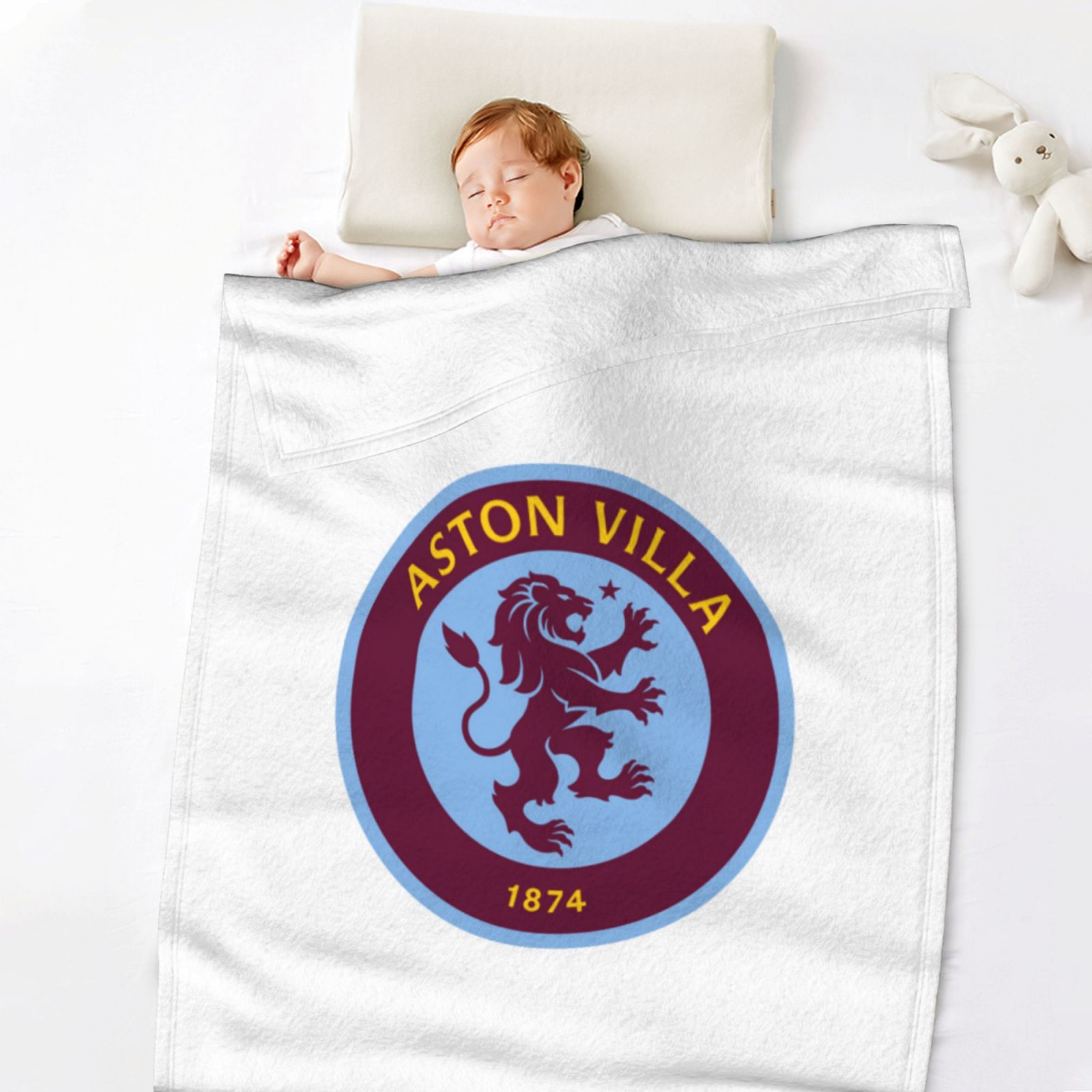 Aston Villa Flannel Blanket FLB1606