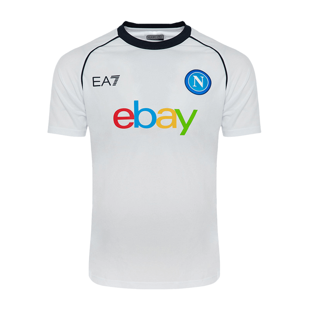 SSC Napoli White Pre-Match Jersey 23/24