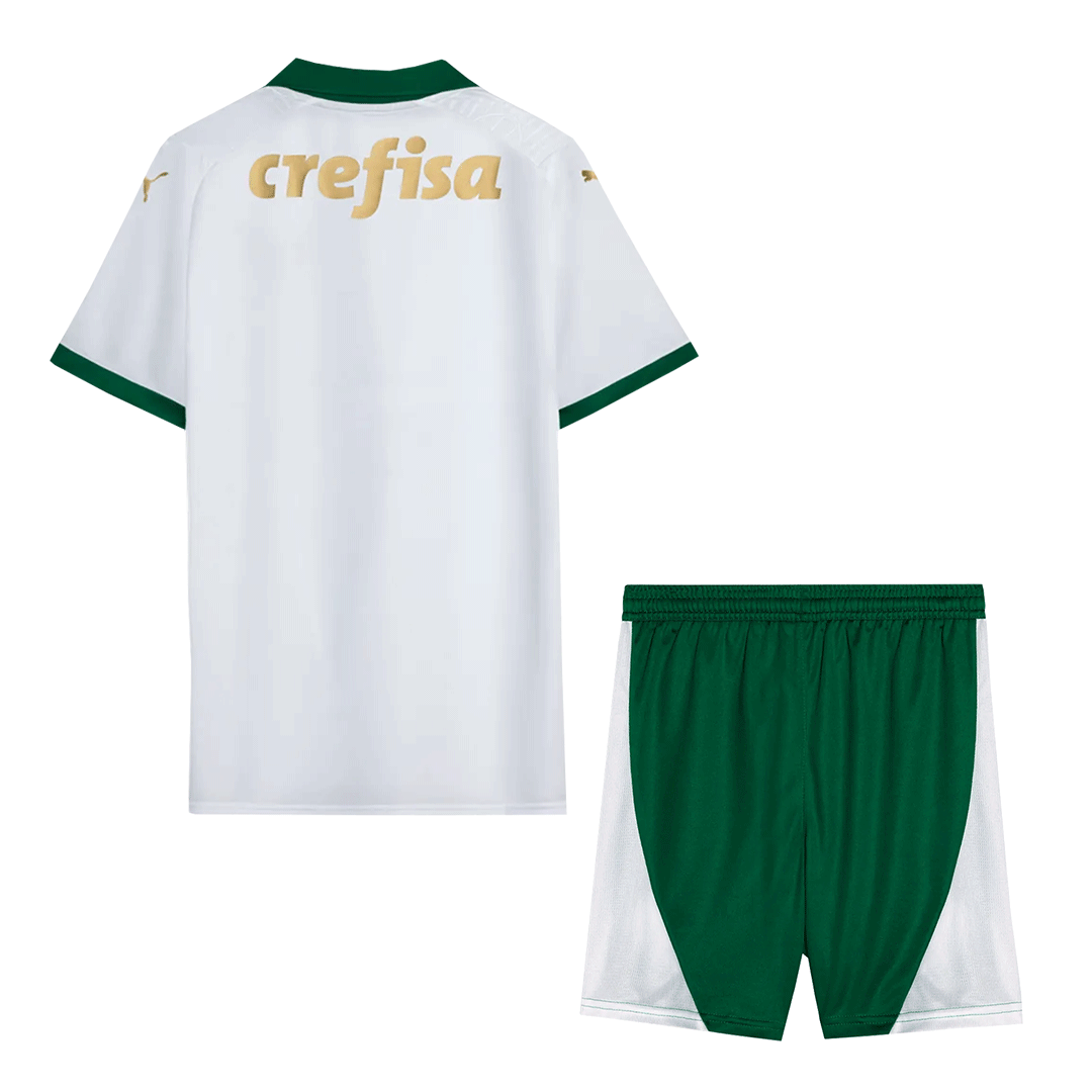 Kid's SE Palmeiras Away Jersey+Shorts 2024/25