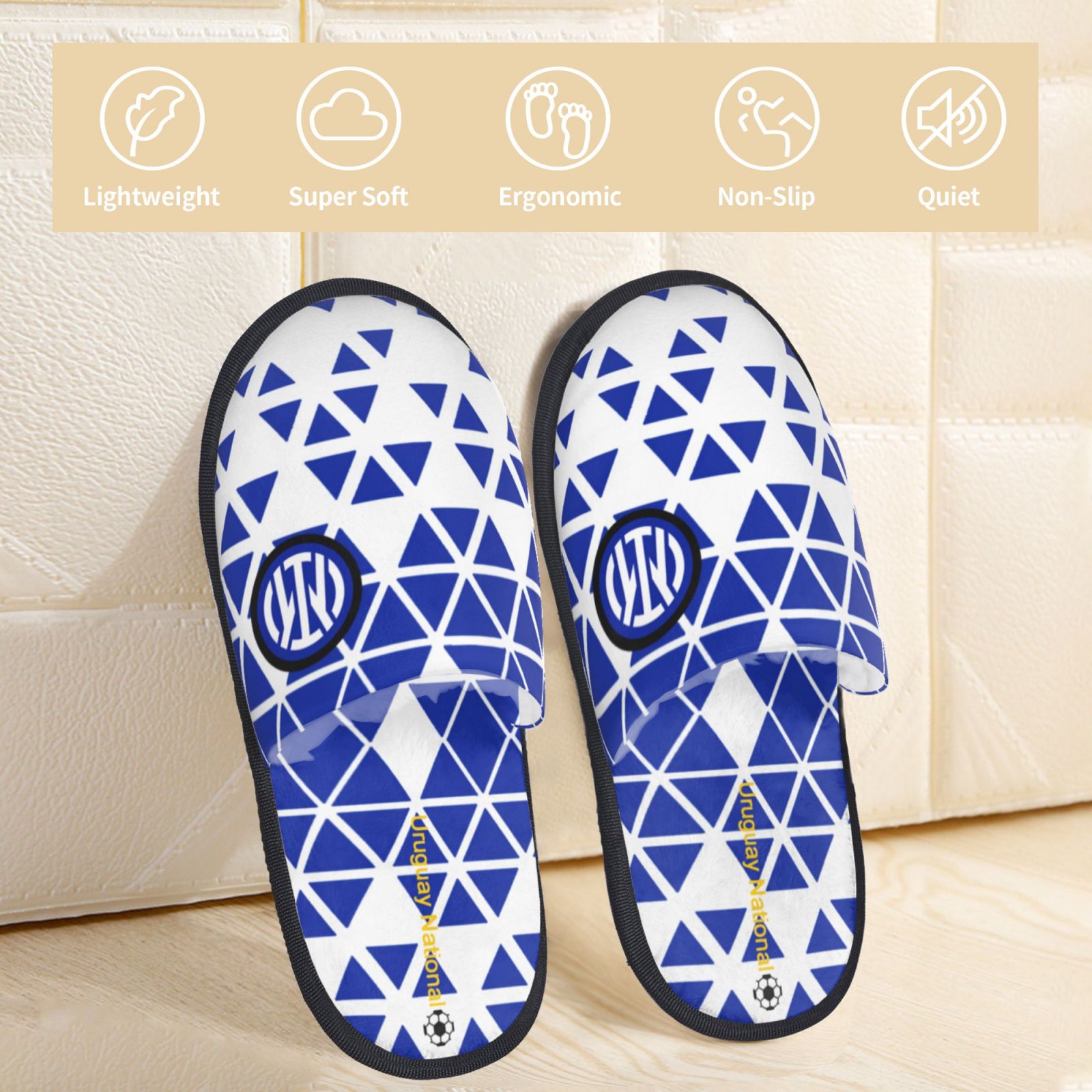 Inter Milan Cotton Slippers FSP2339