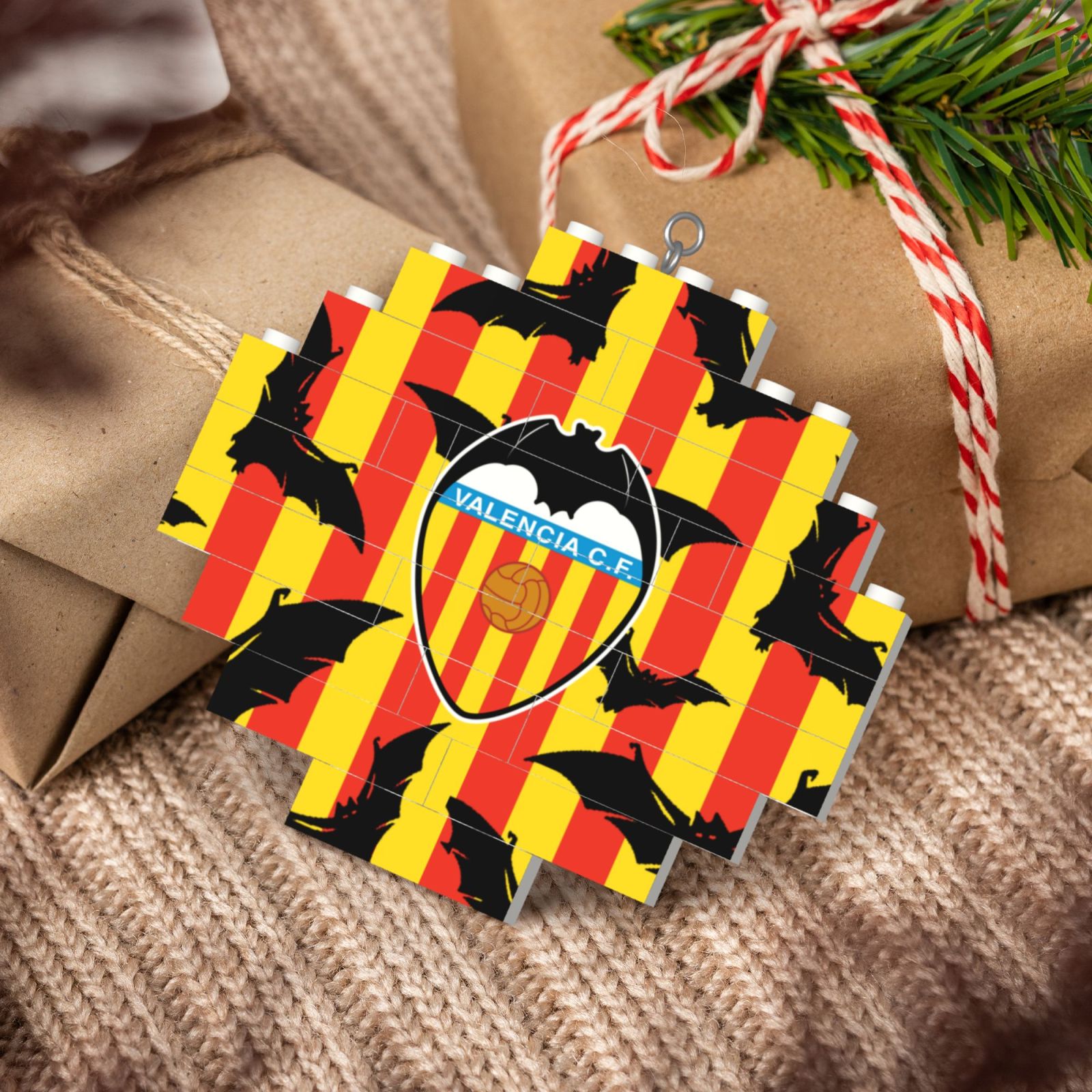 Valencia Building Block Puzzle Ornament BBP2006