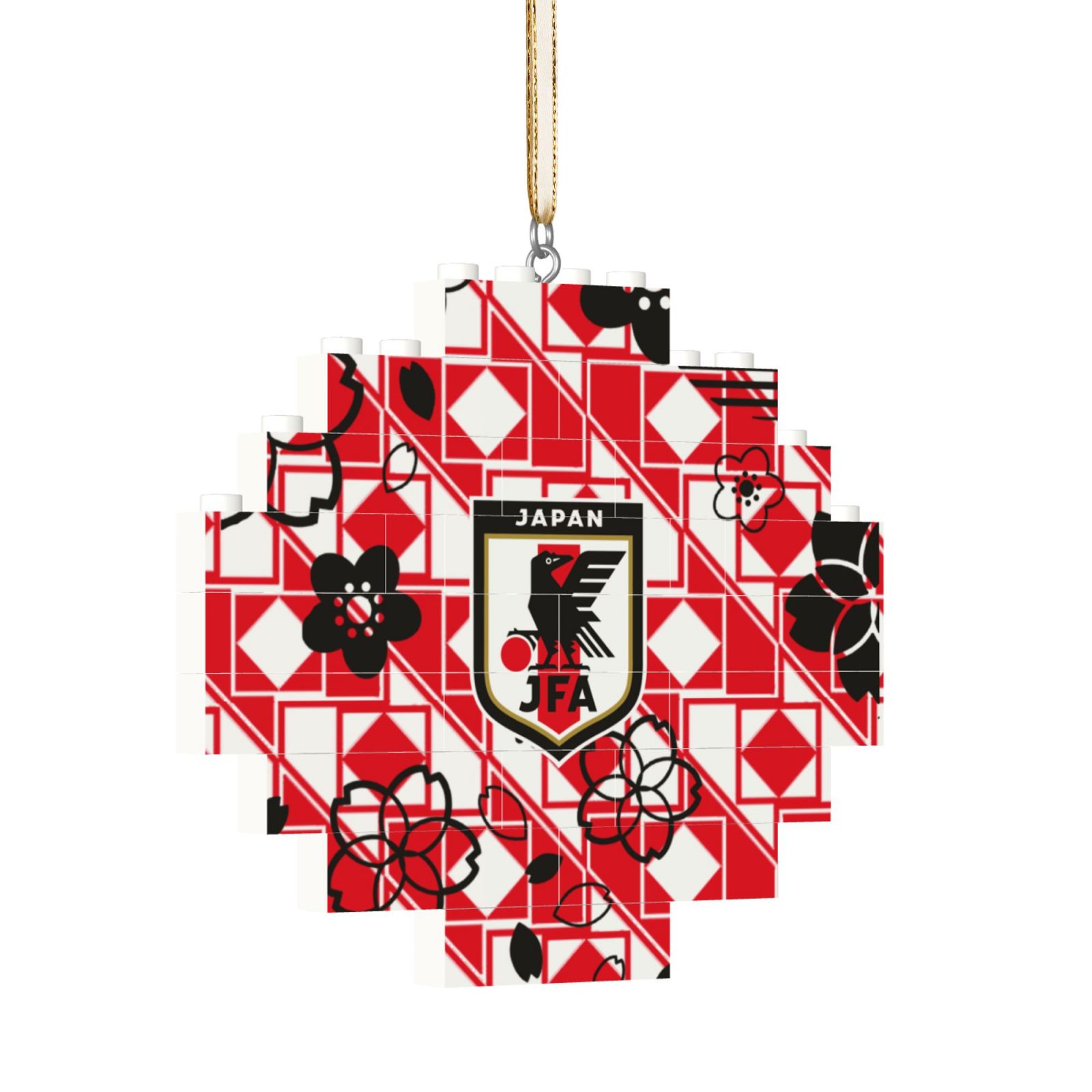 Japan Building Block Puzzle Ornament BBP2007