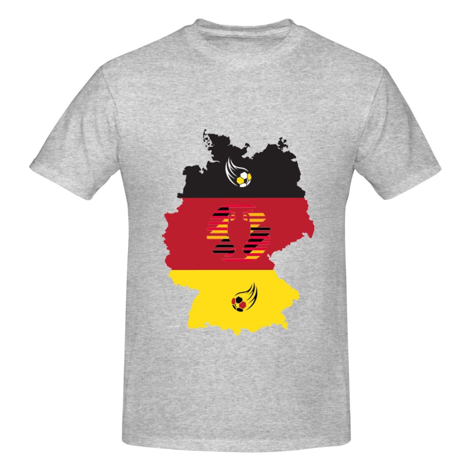 Men's Germany EURO 2024 Basic Short Sleeve T-Shirt BST1770