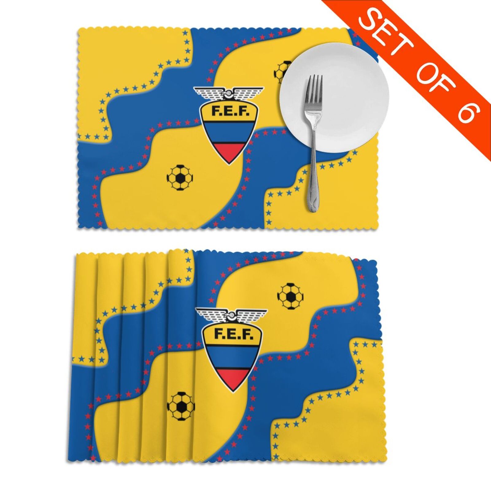 Ecuador Placemat Set Of 6 PFD2298