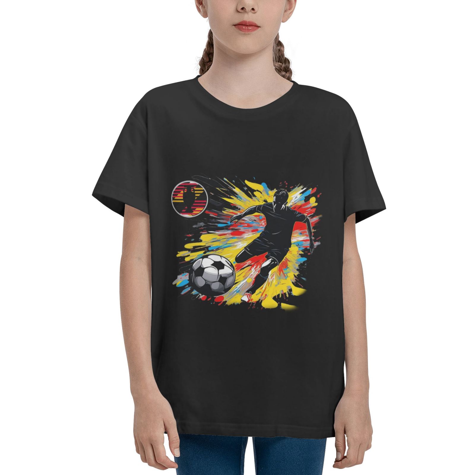 Kid's Germany EURO 2024 Teenage T-shirt TET1756