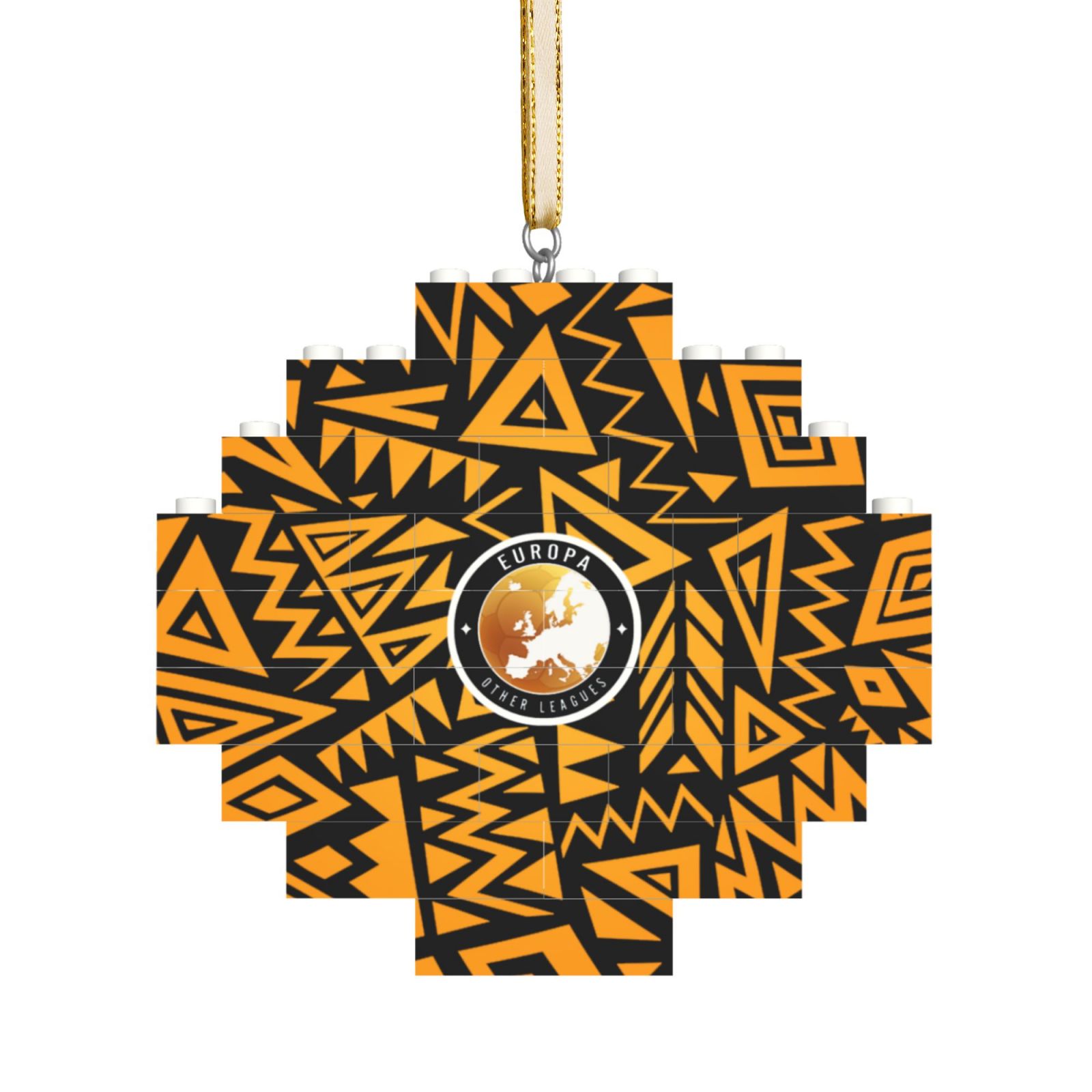 UEFA Europa League Building Block Puzzle Ornament BBP2039