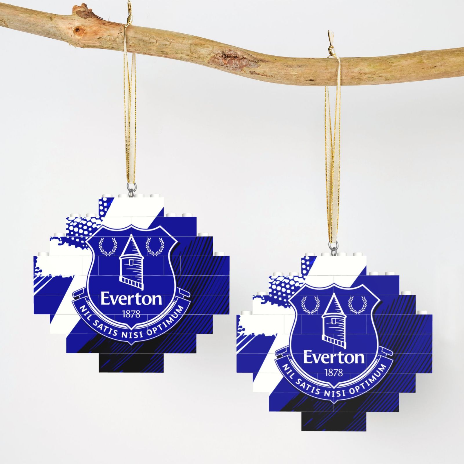 Everton Building Block Puzzle Ornament BBP2169