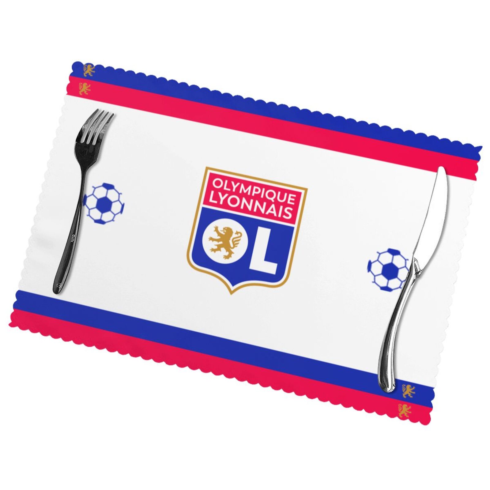 Olympique Lyonnais Placemat Set Of 6 PFD2279
