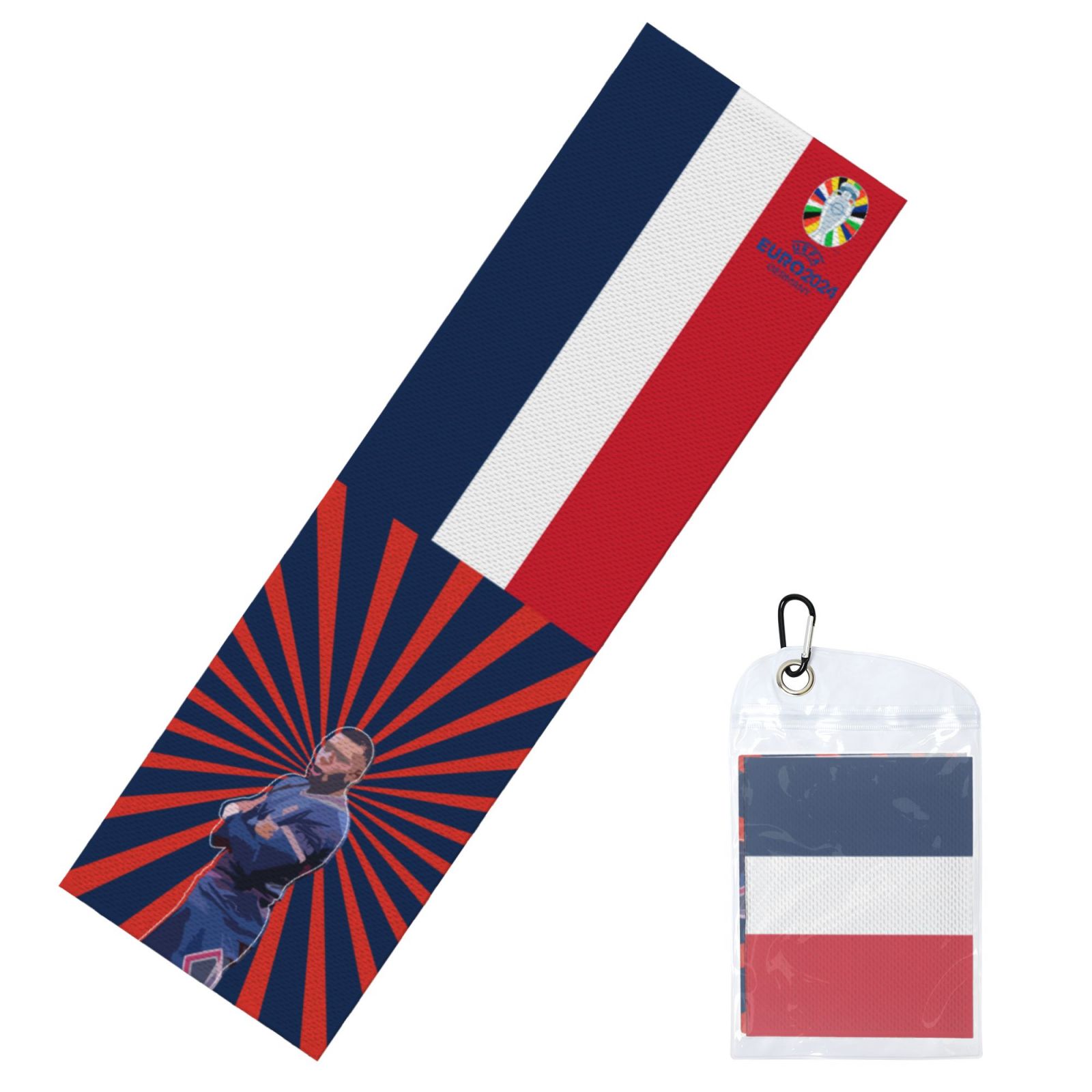 France EURO 2024 Cold Exercise Towel CET1723