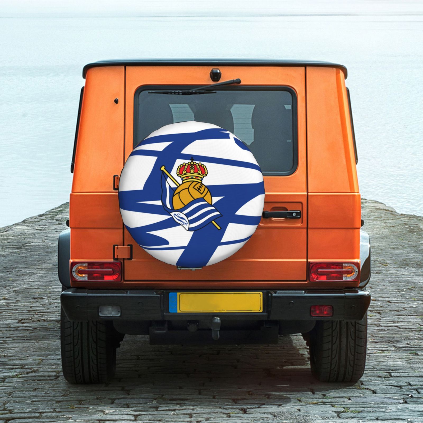 Real Sociedad Car Tire Dust Cover TIC2774