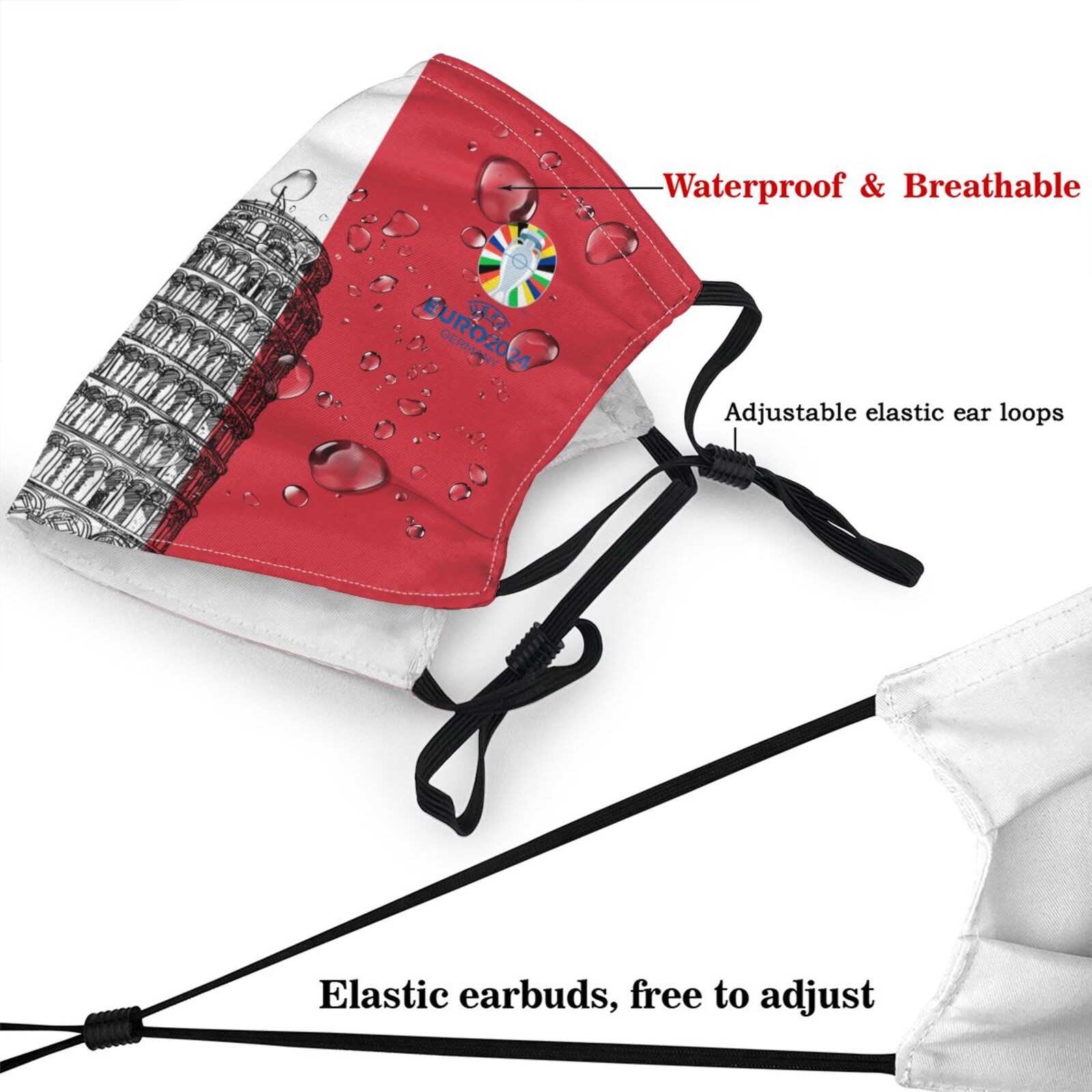 Italy EURO 2024 Adult Dust Mask DMK1718