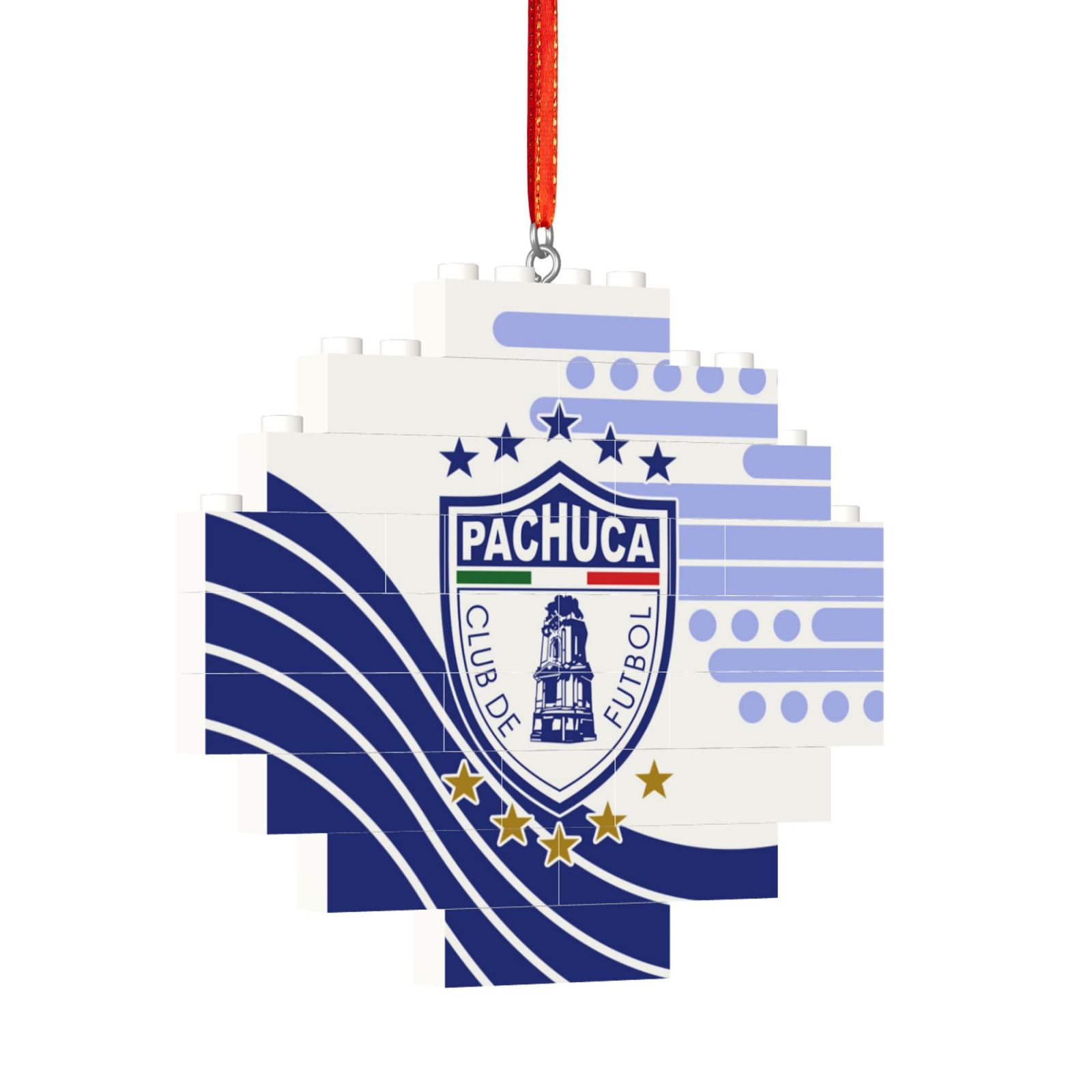 Pachuca Building Block Puzzle Ornament BBP2166
