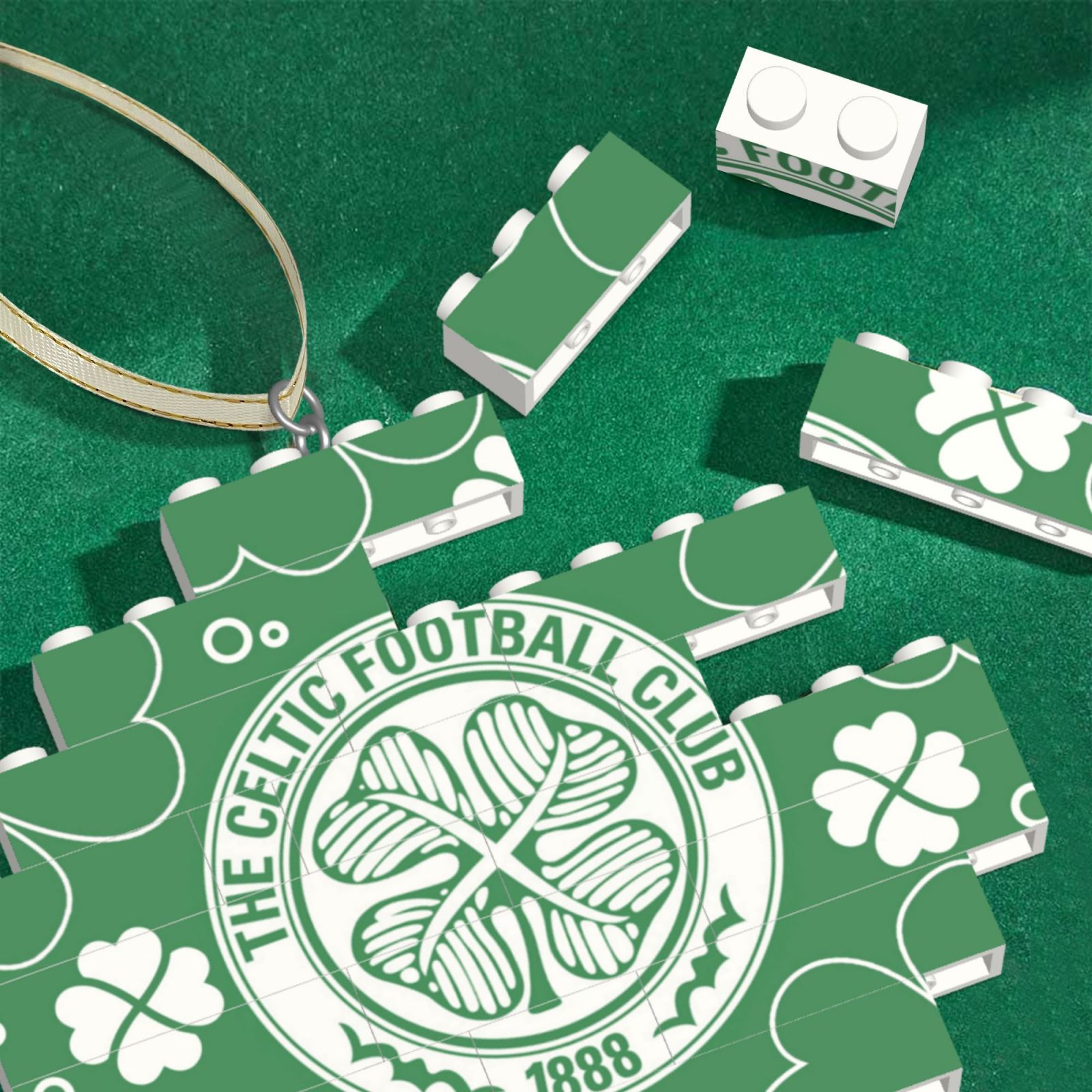 Celtic Building Block Puzzle Ornament BBP2106