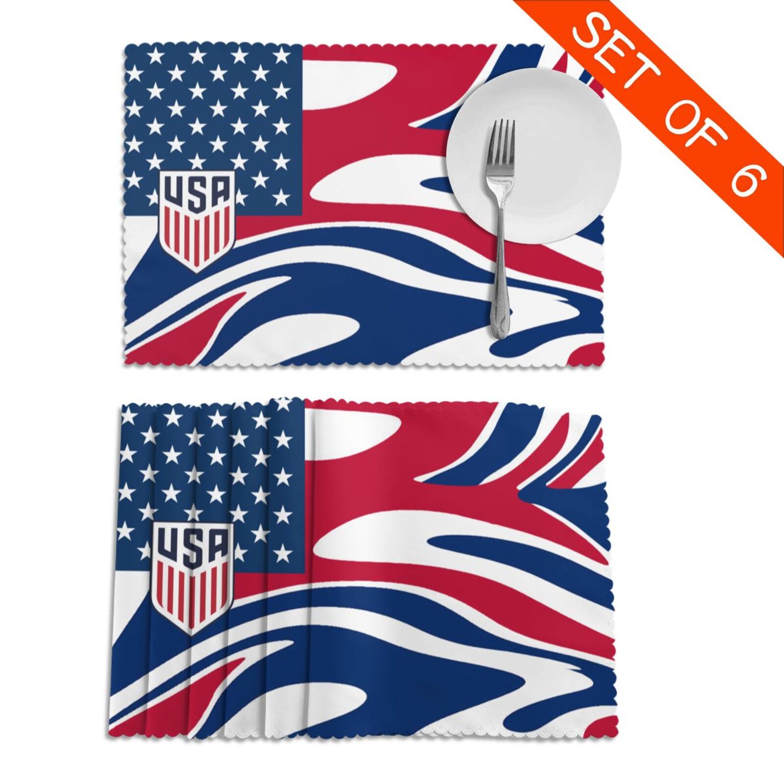 USMNT Placemat Set Of 6 PFD2264