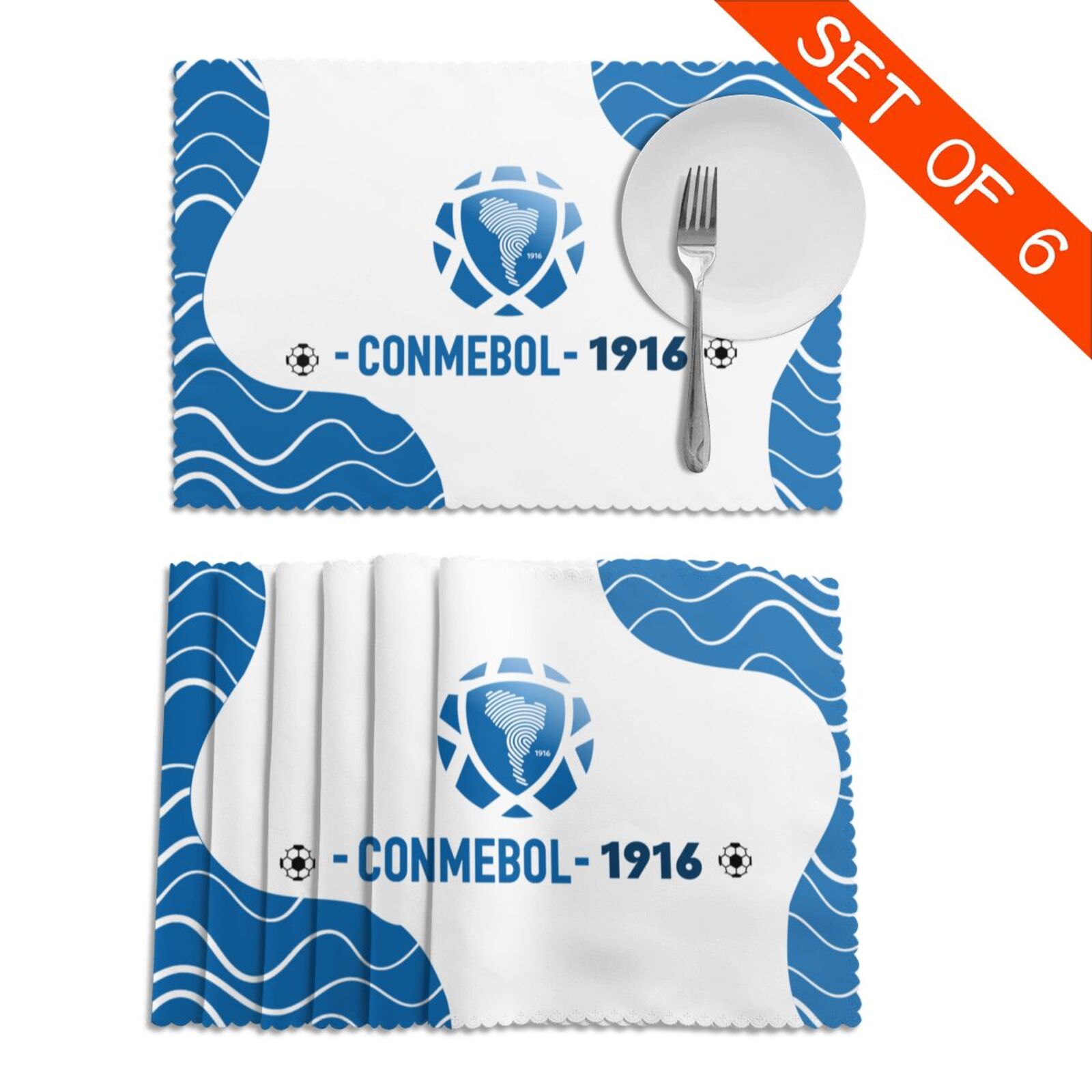 South American Placemat Set Of 6 PFD2303