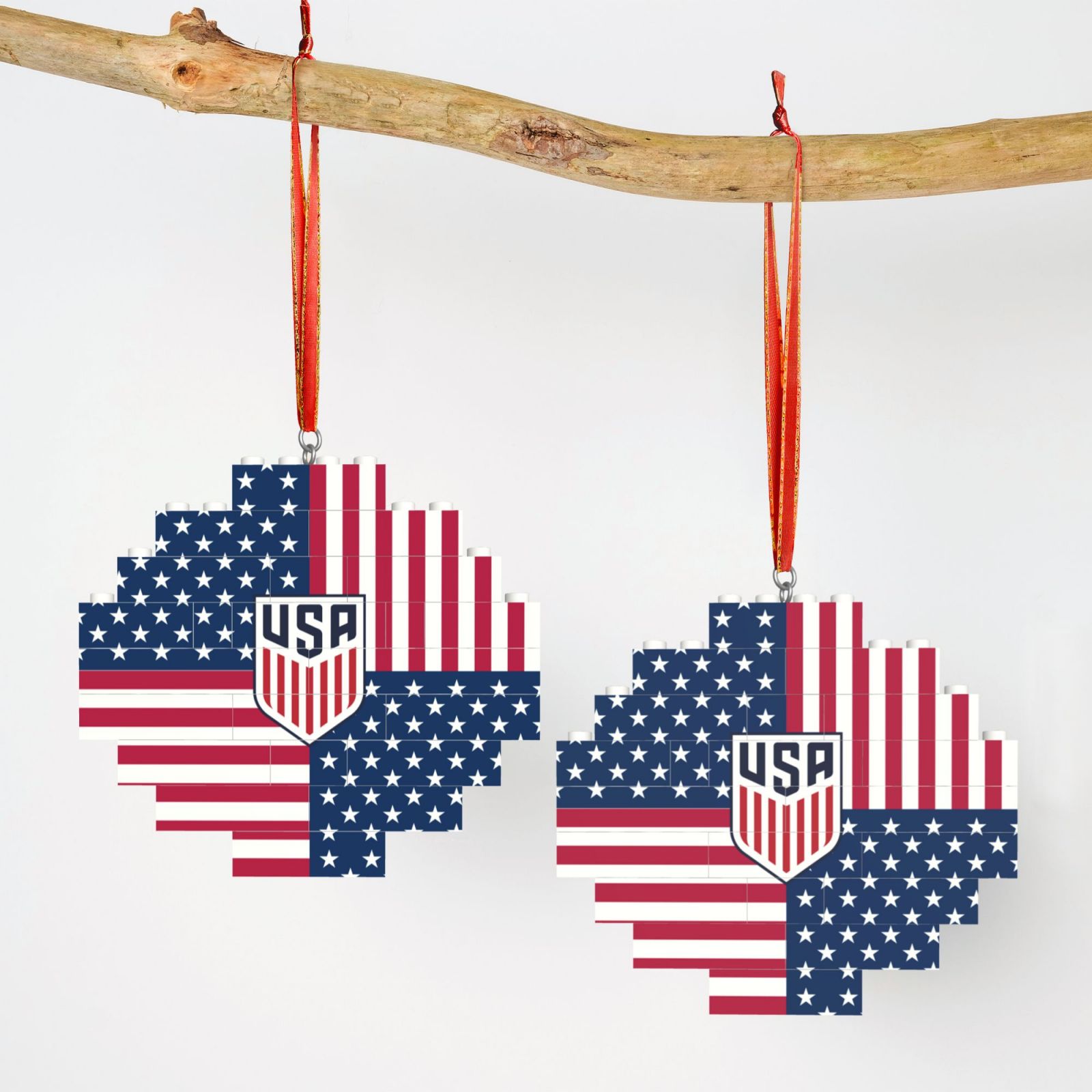 USMNT Building Block Puzzle Ornament BBP2029
