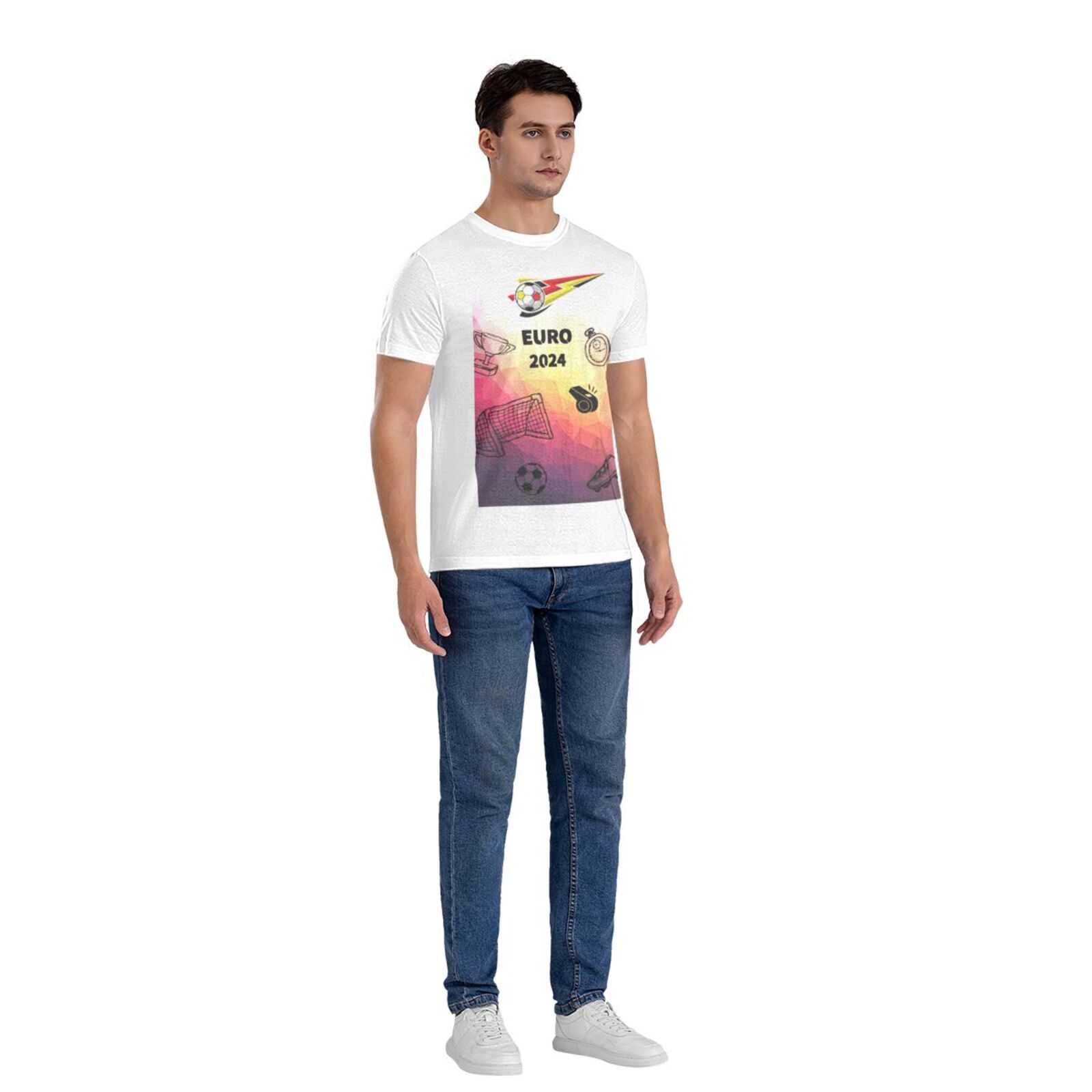 Men's Germany EURO 2024 Basic Short Sleeve T-Shirt BST1771