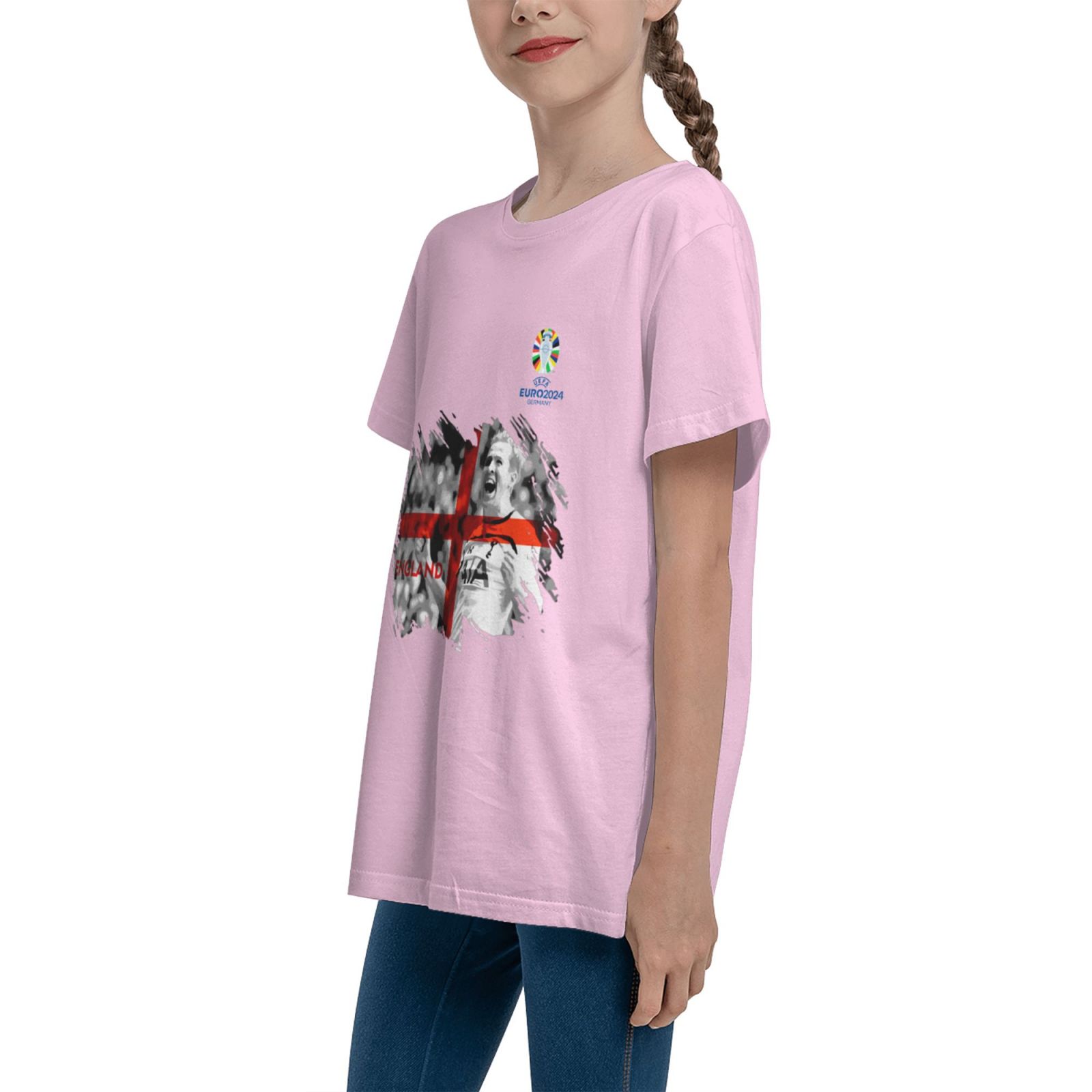Kid's England EURO 2024 Teenage T-shirt TET1711