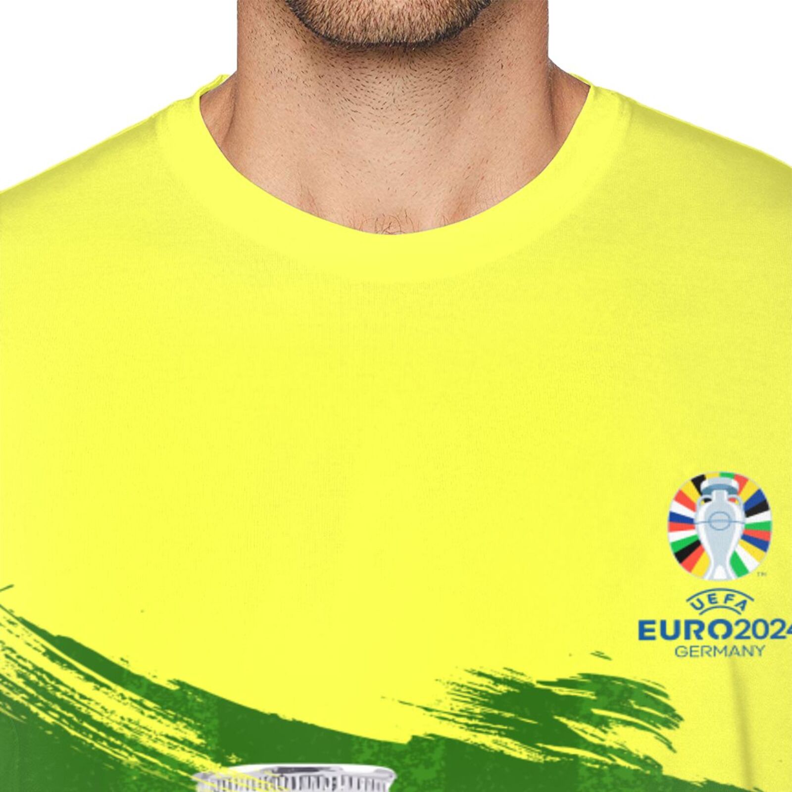 Men's England EURO 2024 Basic Short Sleeve T-Shirt BST1681