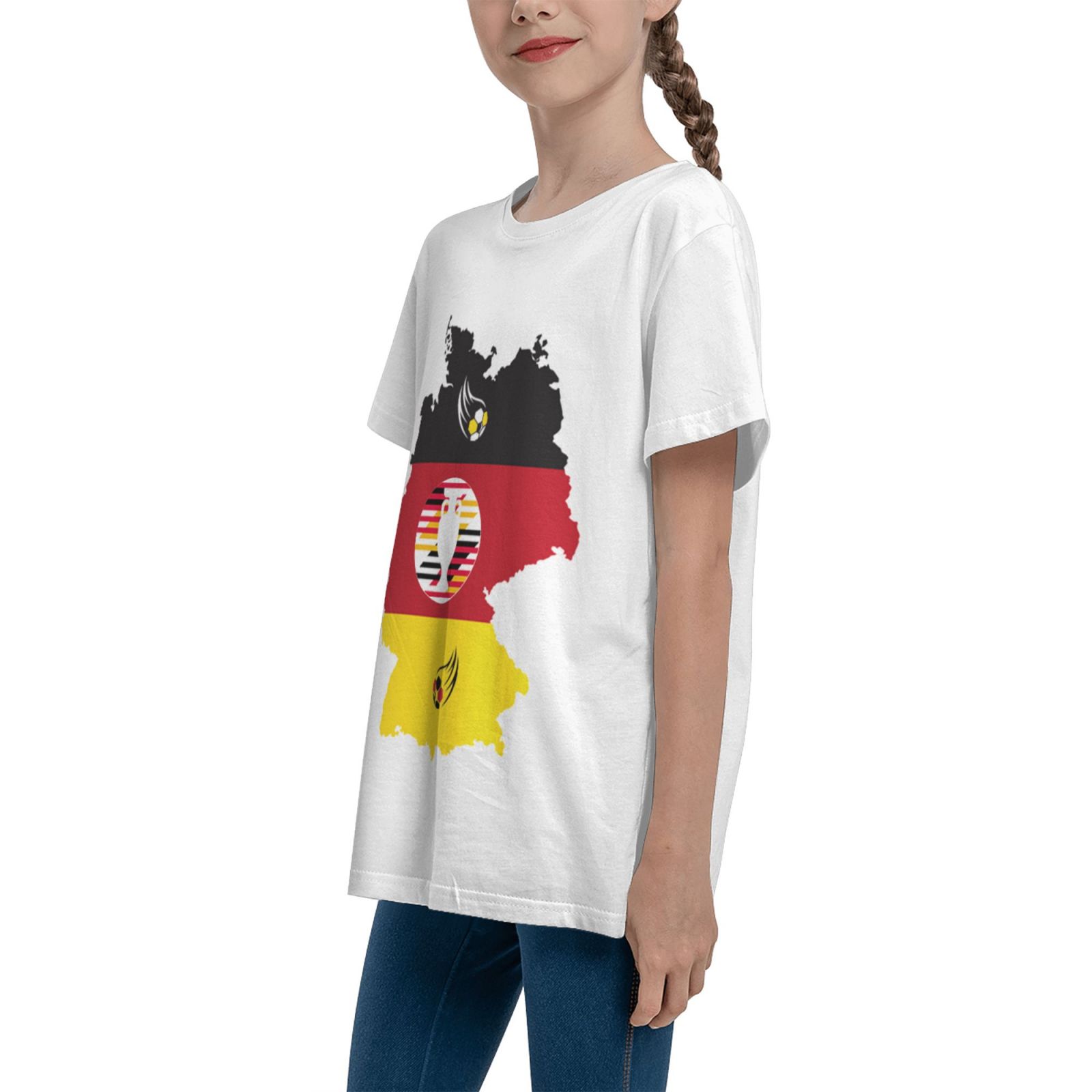 Kid's Germany EURO 2024 Teenage T-shirt TET1769