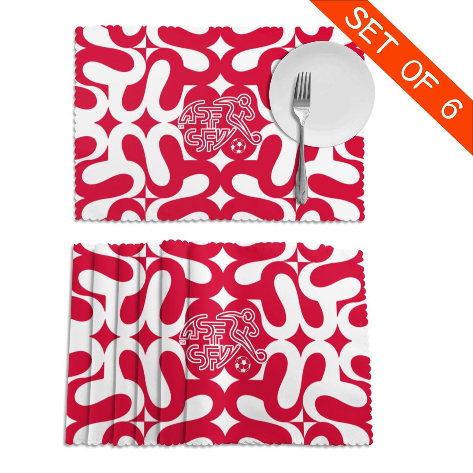 Switzerland Placemat Set Of 6 PFD2265