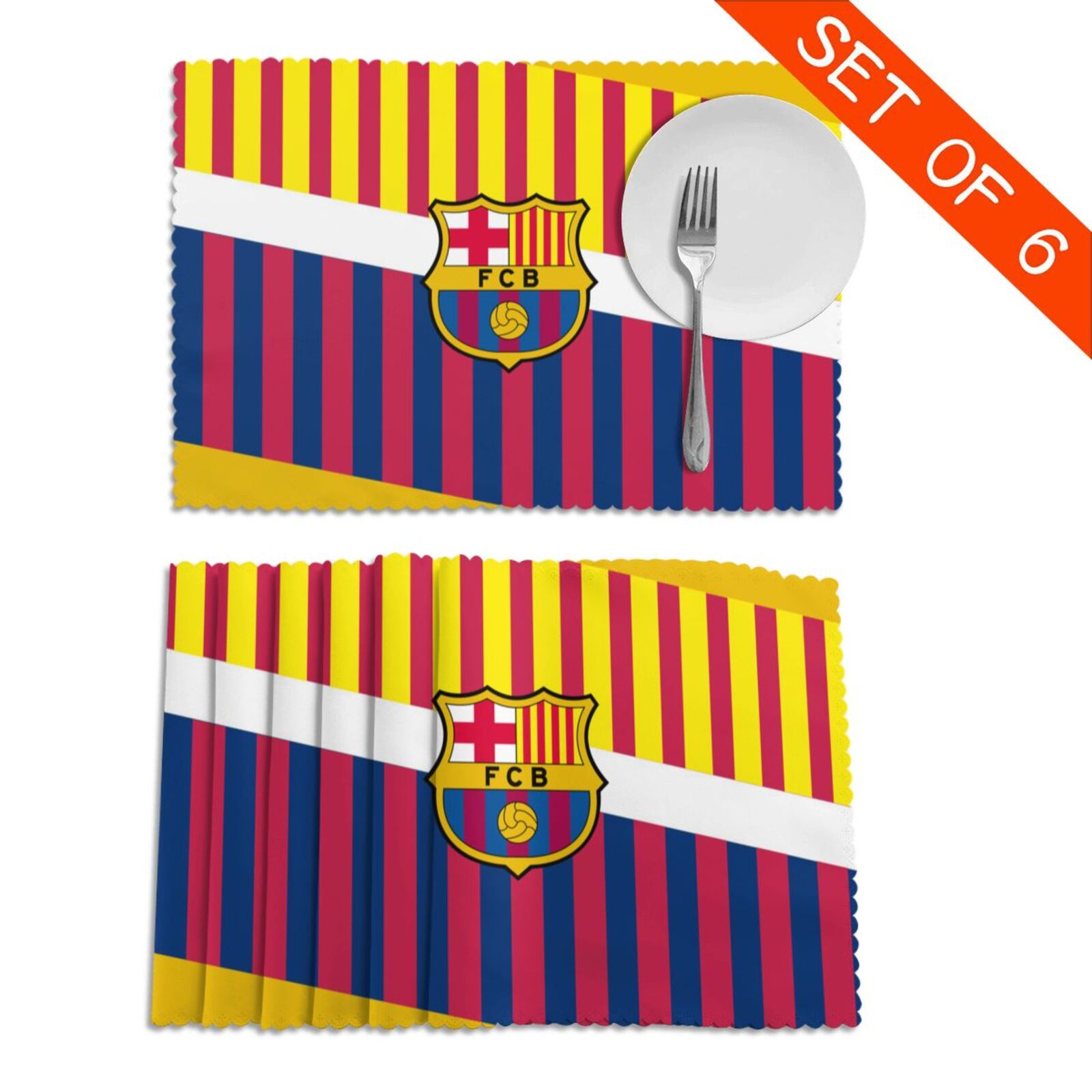 Barcelona Placemat Set Of 6 PFD2302