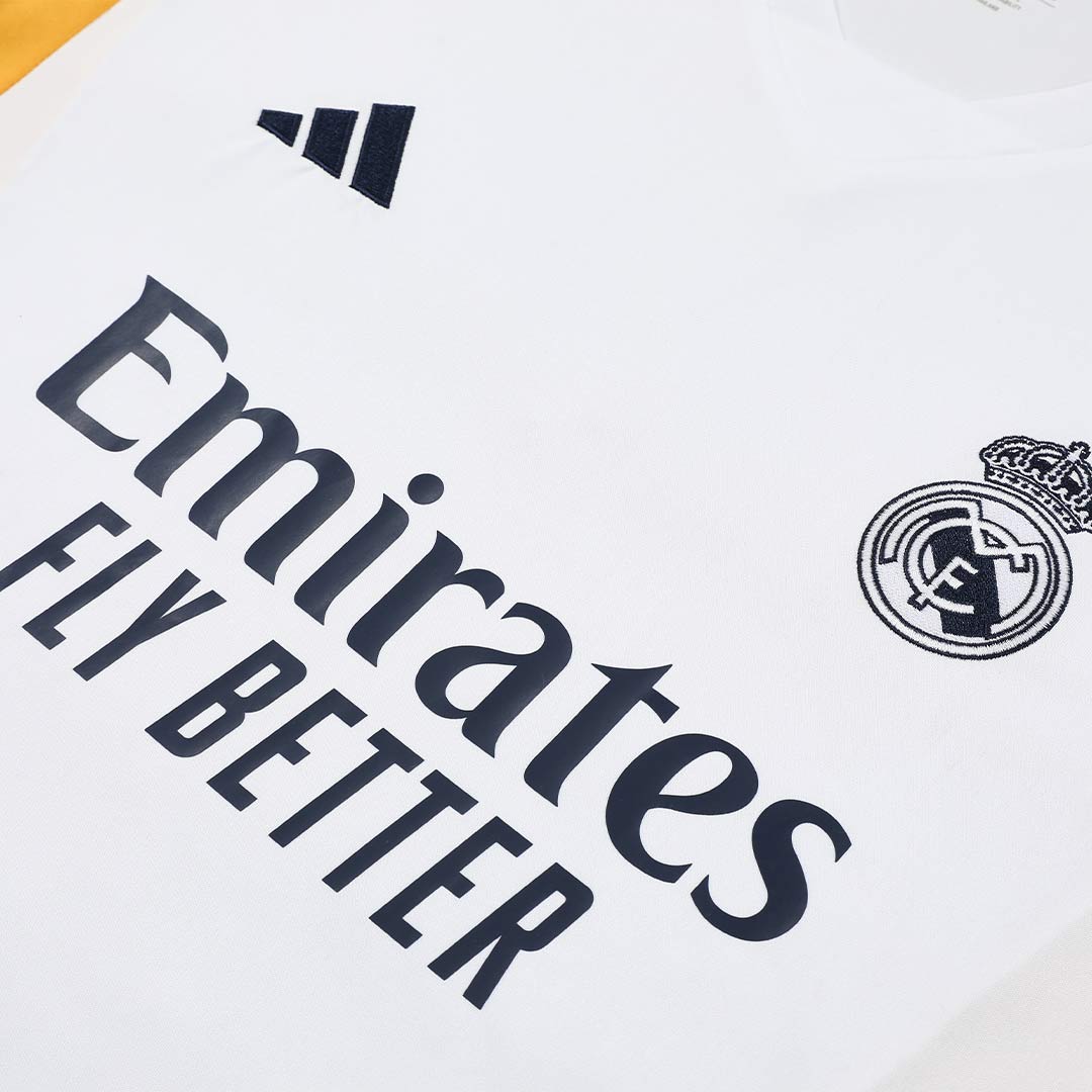 Real Madrid White Pre-Match Jersey 23/24