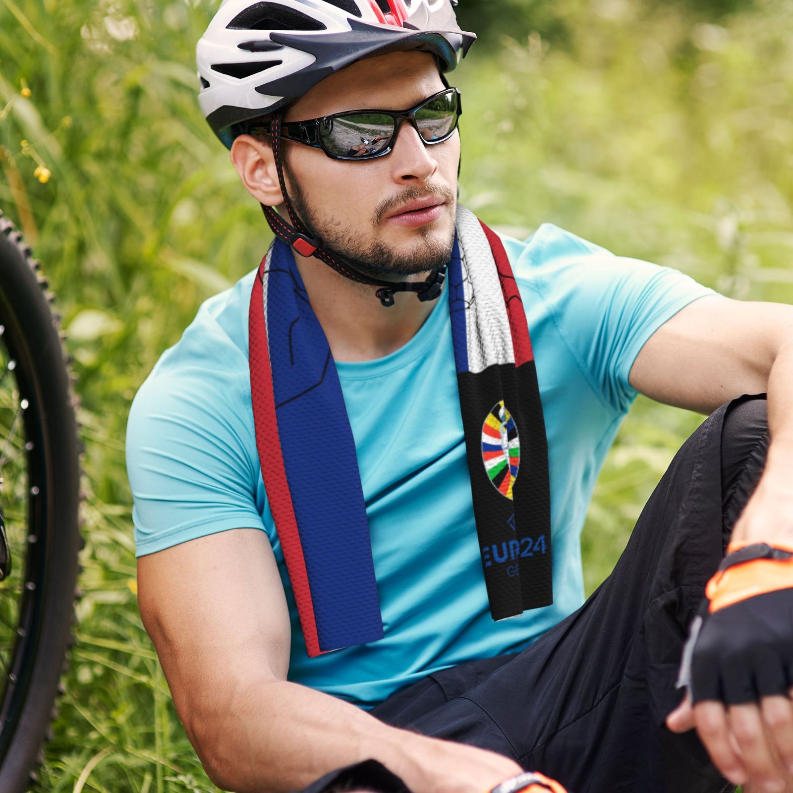 France EURO 2024 Cold Exercise Towel CET1736