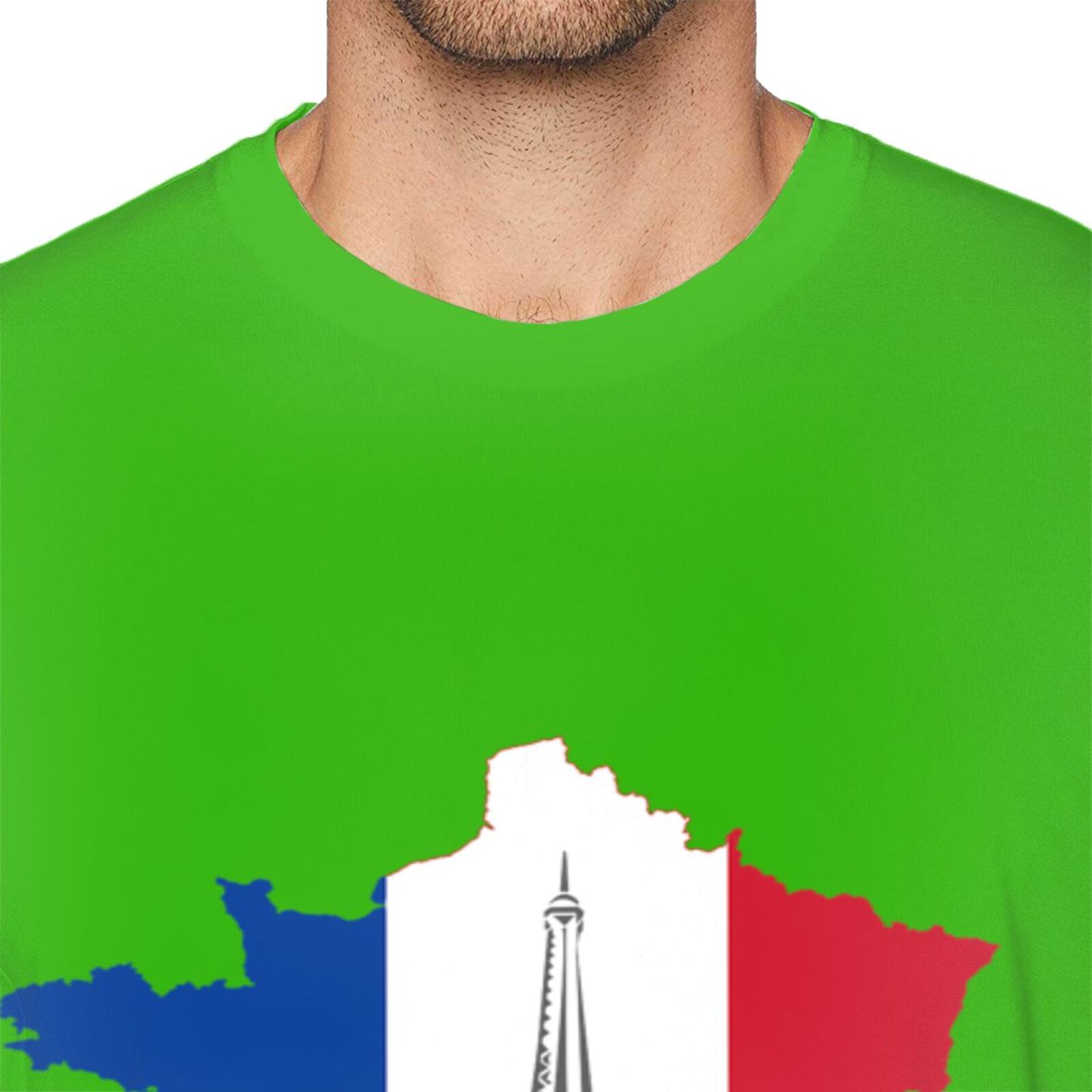 Men's France EURO 2024 Basic Short Sleeve T-Shirt BST1772