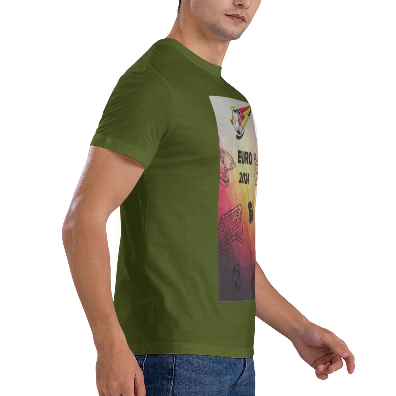 Men's Germany EURO 2024 Basic Short Sleeve T-Shirt BST1771