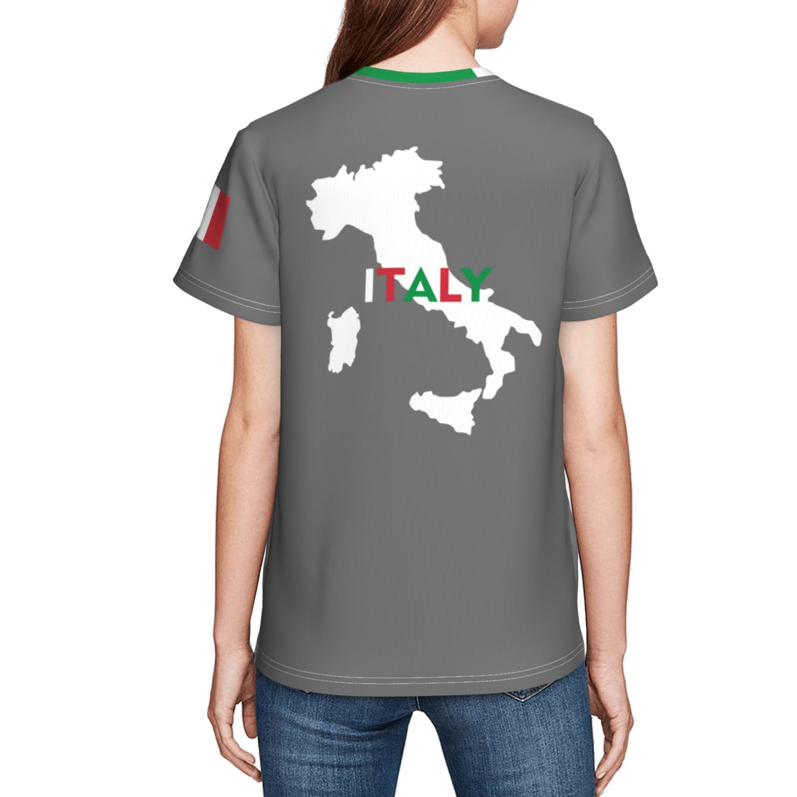 Kid's Italy EURO 2024 Youth Short Sleeve T-Shirt YST1699