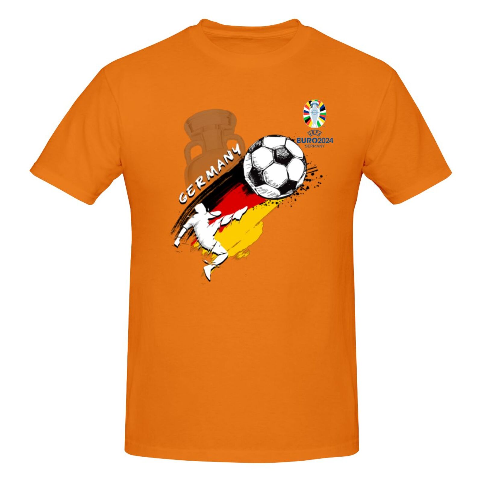 Men's Germany EURO 2024 Basic Short Sleeve T-Shirt BST1679