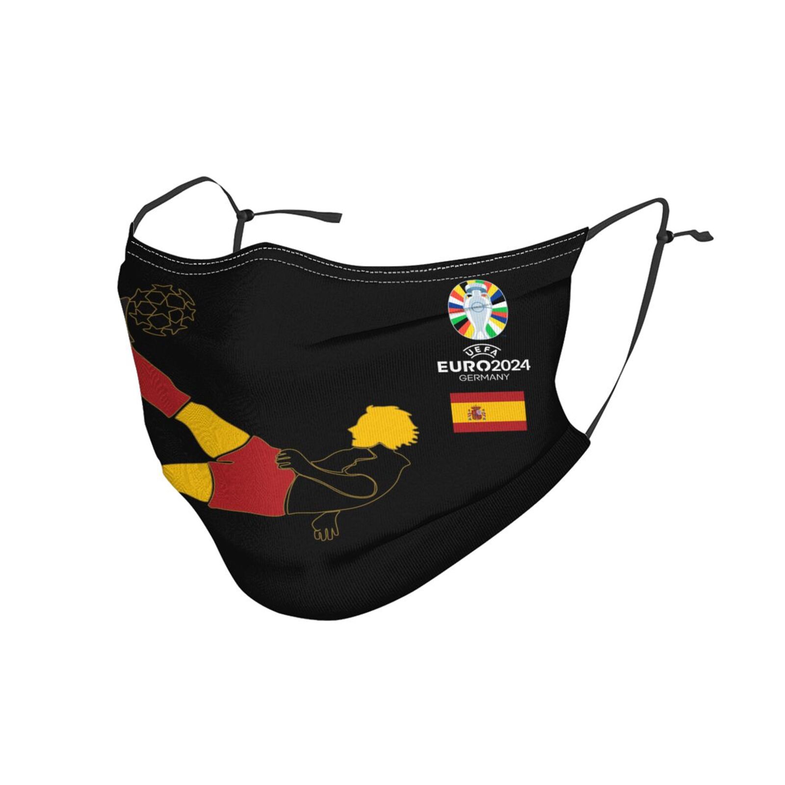 Spain EURO 2024 Adult Dust Mask DMK1728