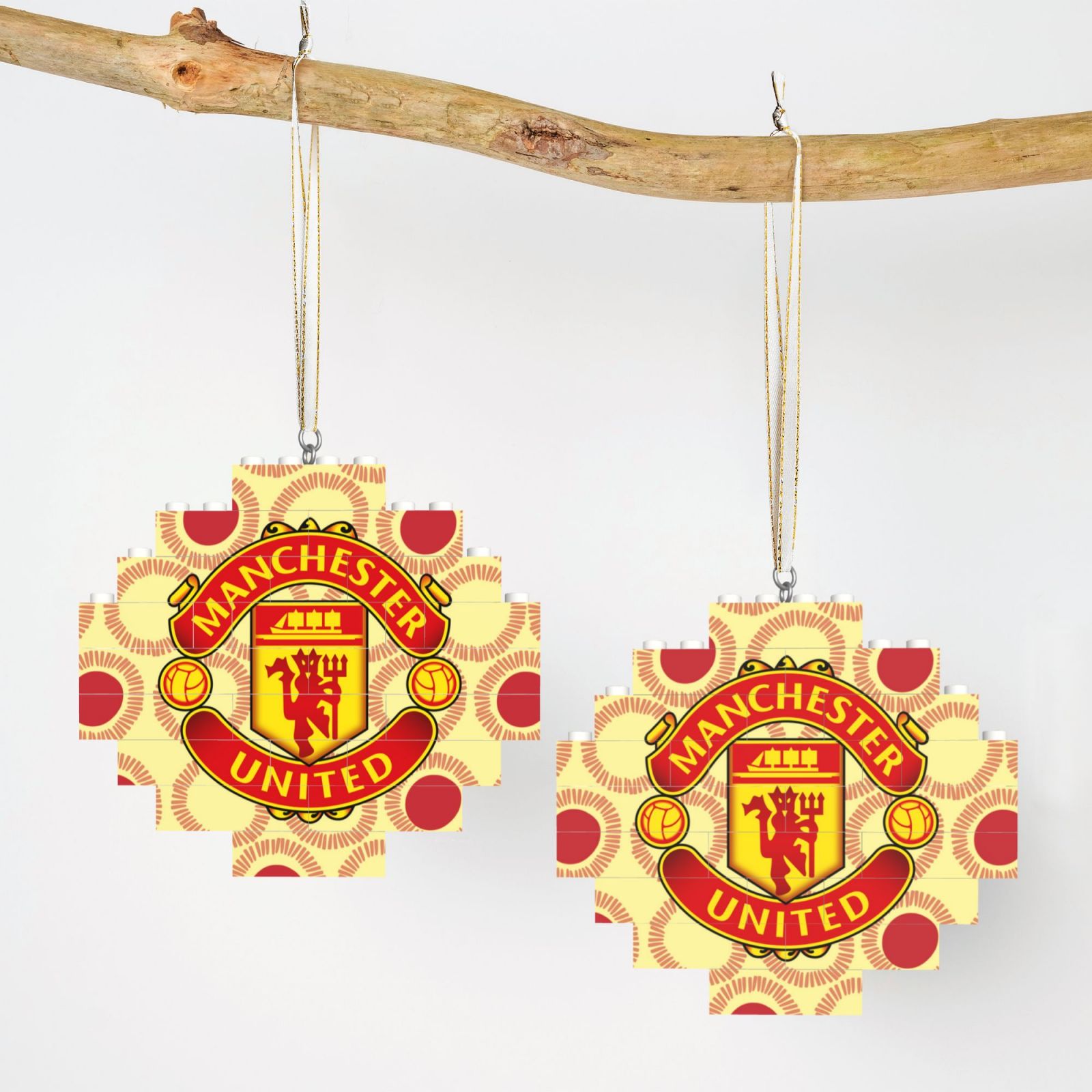 Manchester United Building Block Puzzle Ornament BBP2172