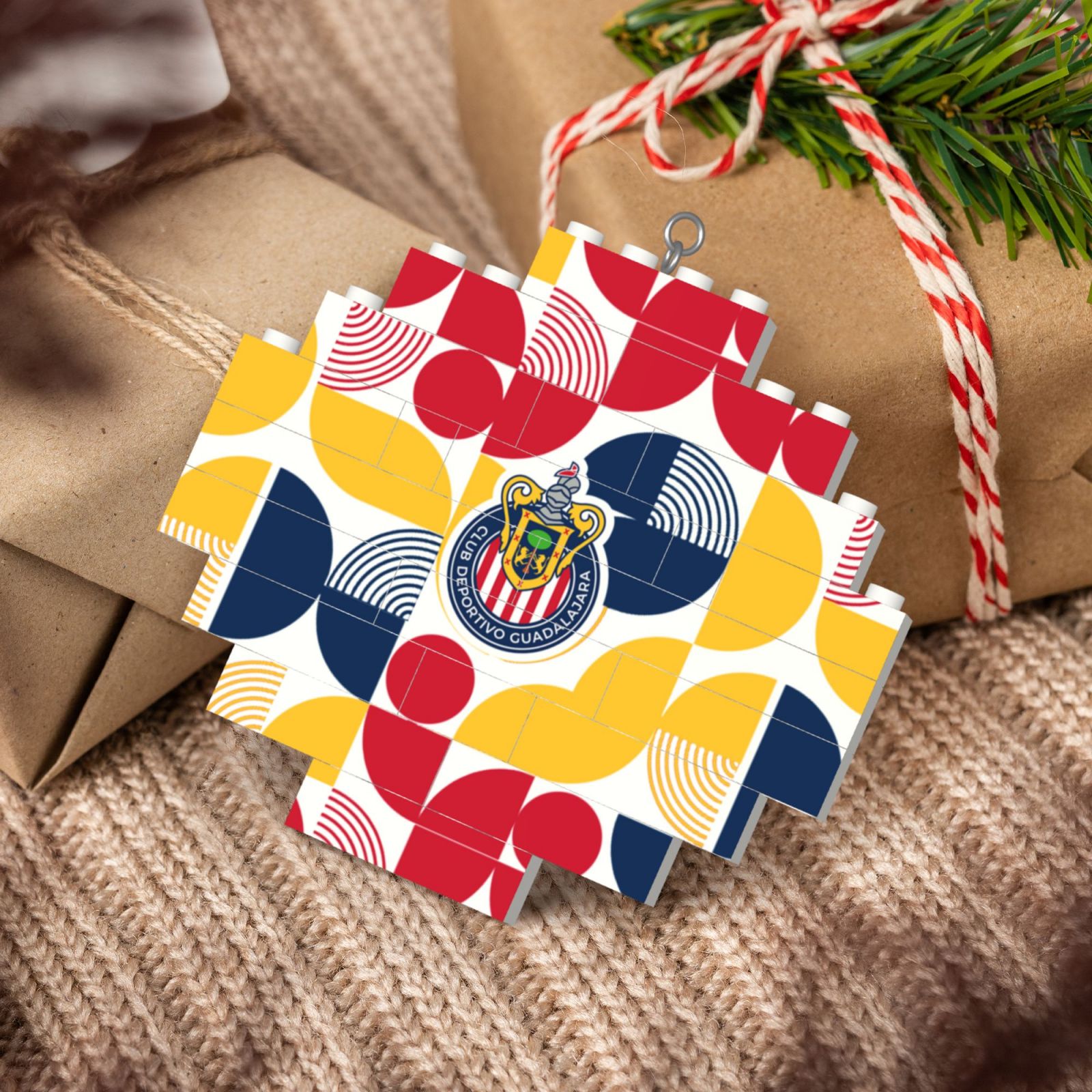 Chivas Building Block Puzzle Ornament BBP1998