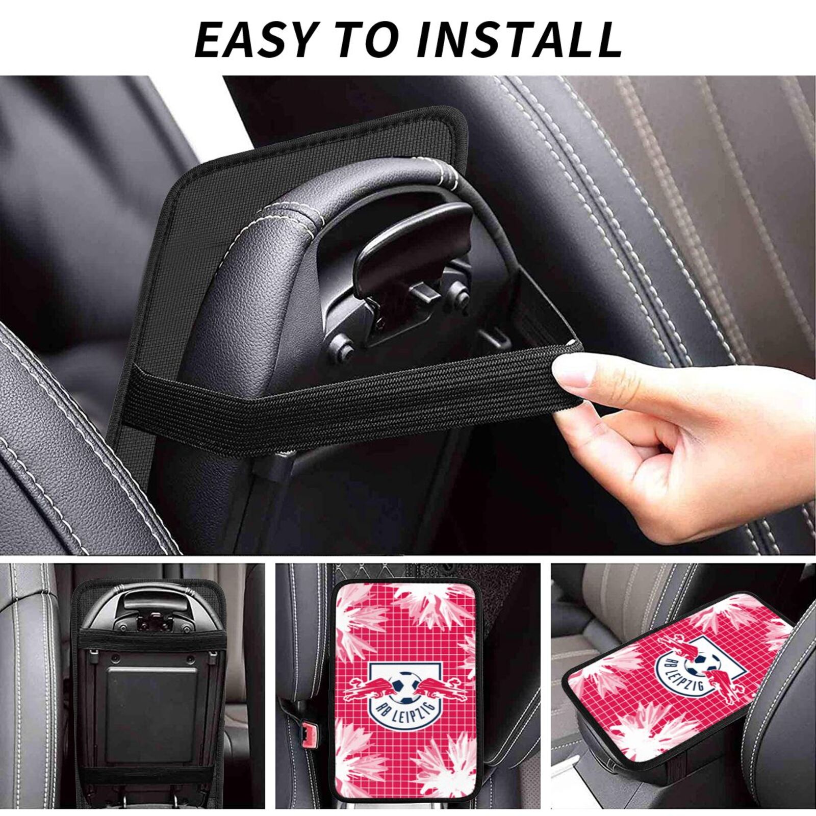 RB Leipzig Car Handrail Box Cushion CHC2613