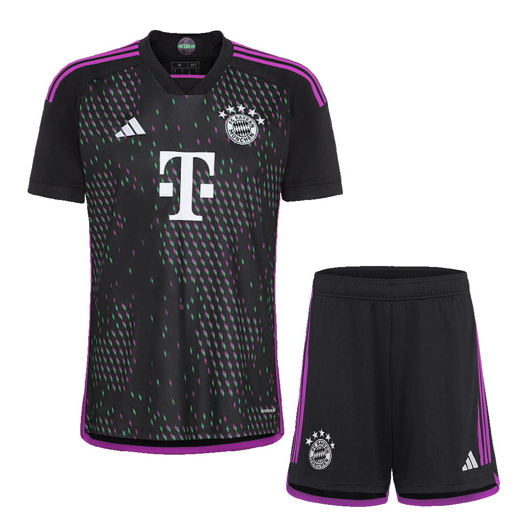 Kid's Bayern Munich Away Jersey+Shorts 23/24