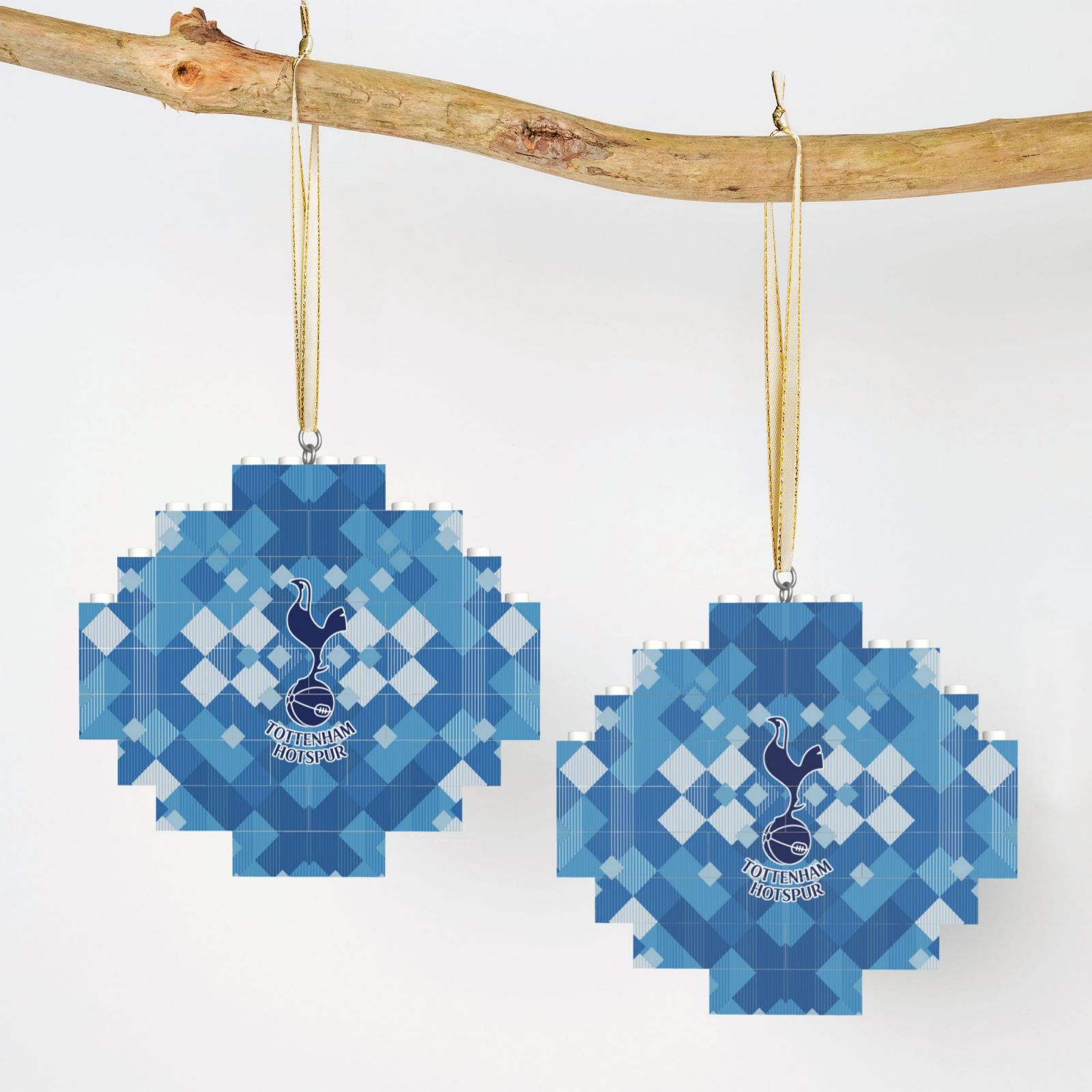 Tottenham Hotspur Building Block Puzzle Ornament BBP1992