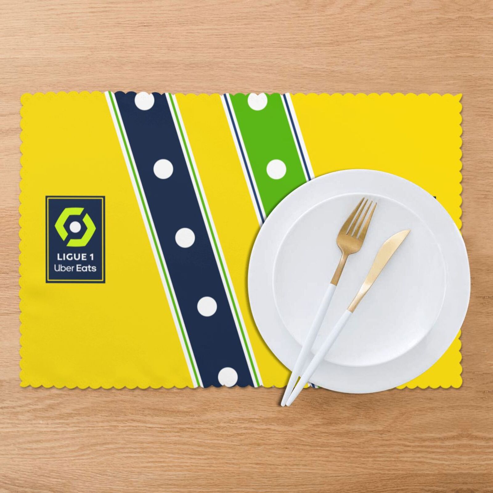 France Football League Placemat Set Of 6 PFD2259