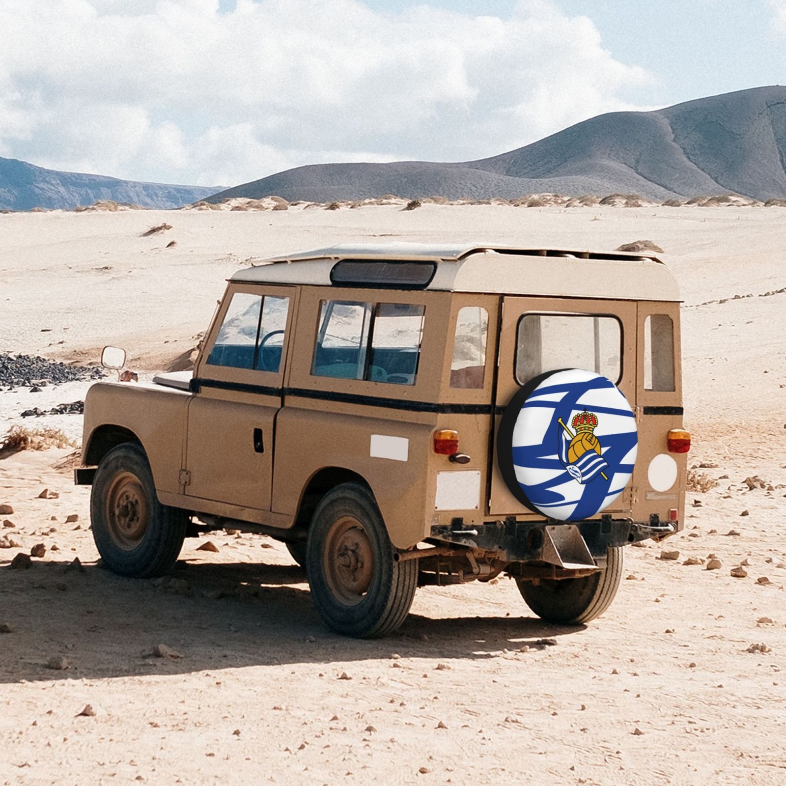 Real Sociedad Car Tire Dust Cover TIC2774