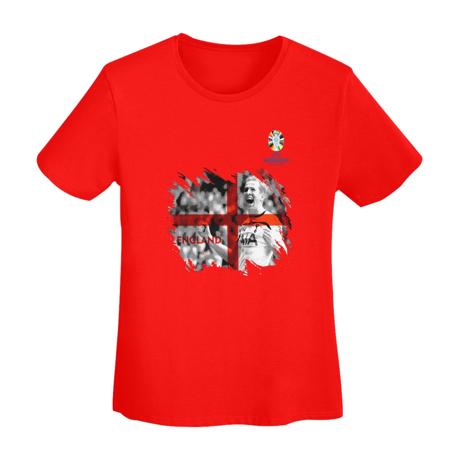 Woman's England EURO 2024 Basic Short Sleeve T-Shirt WBT1712