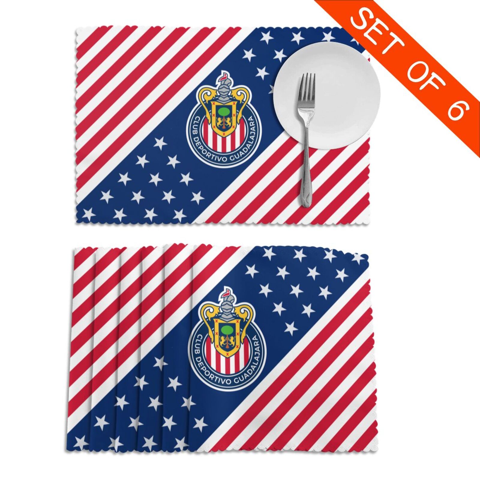 Chivas Placemat Set Of 6 PFD2293